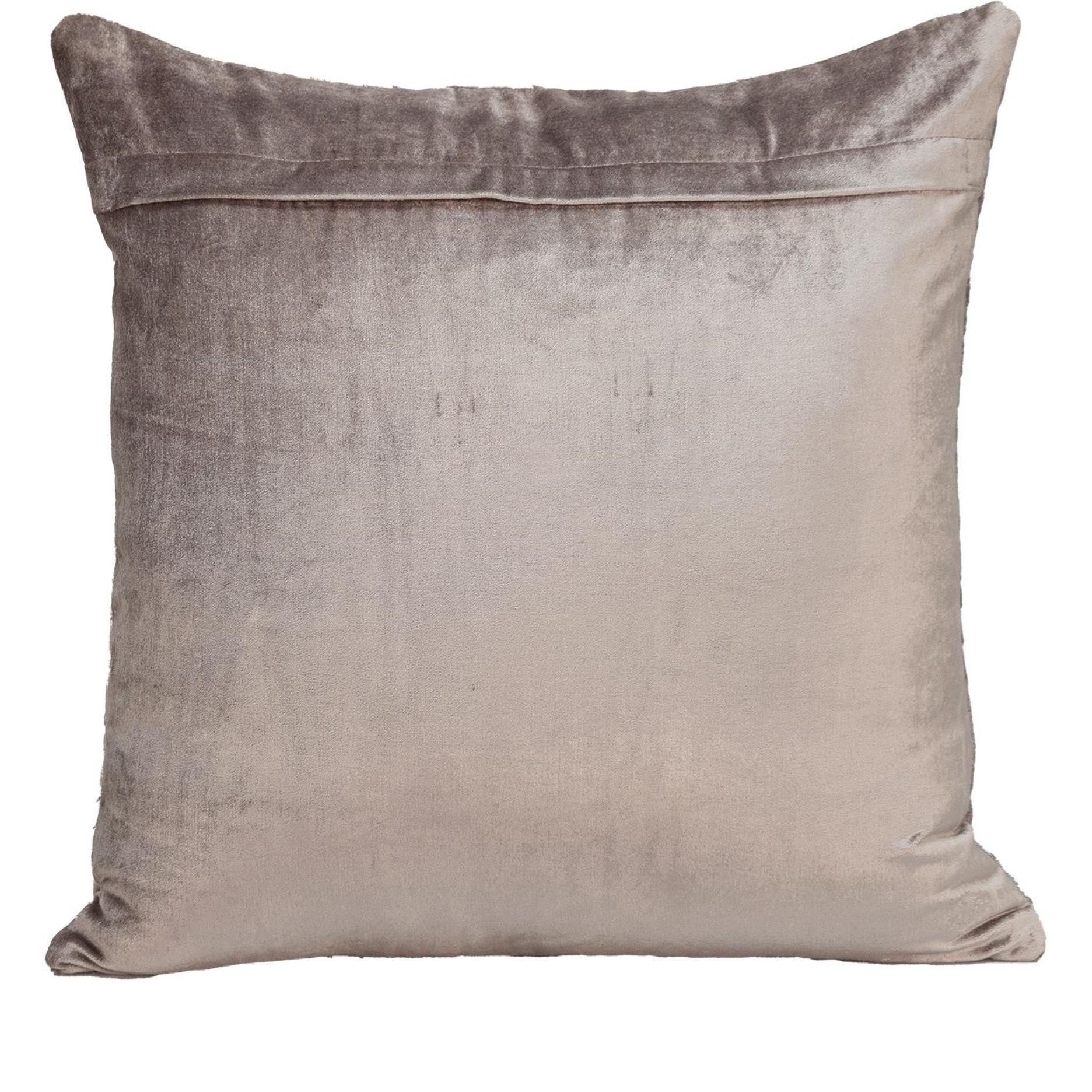 Parkland Collection Eris Transitional Taupe Throw Pillow