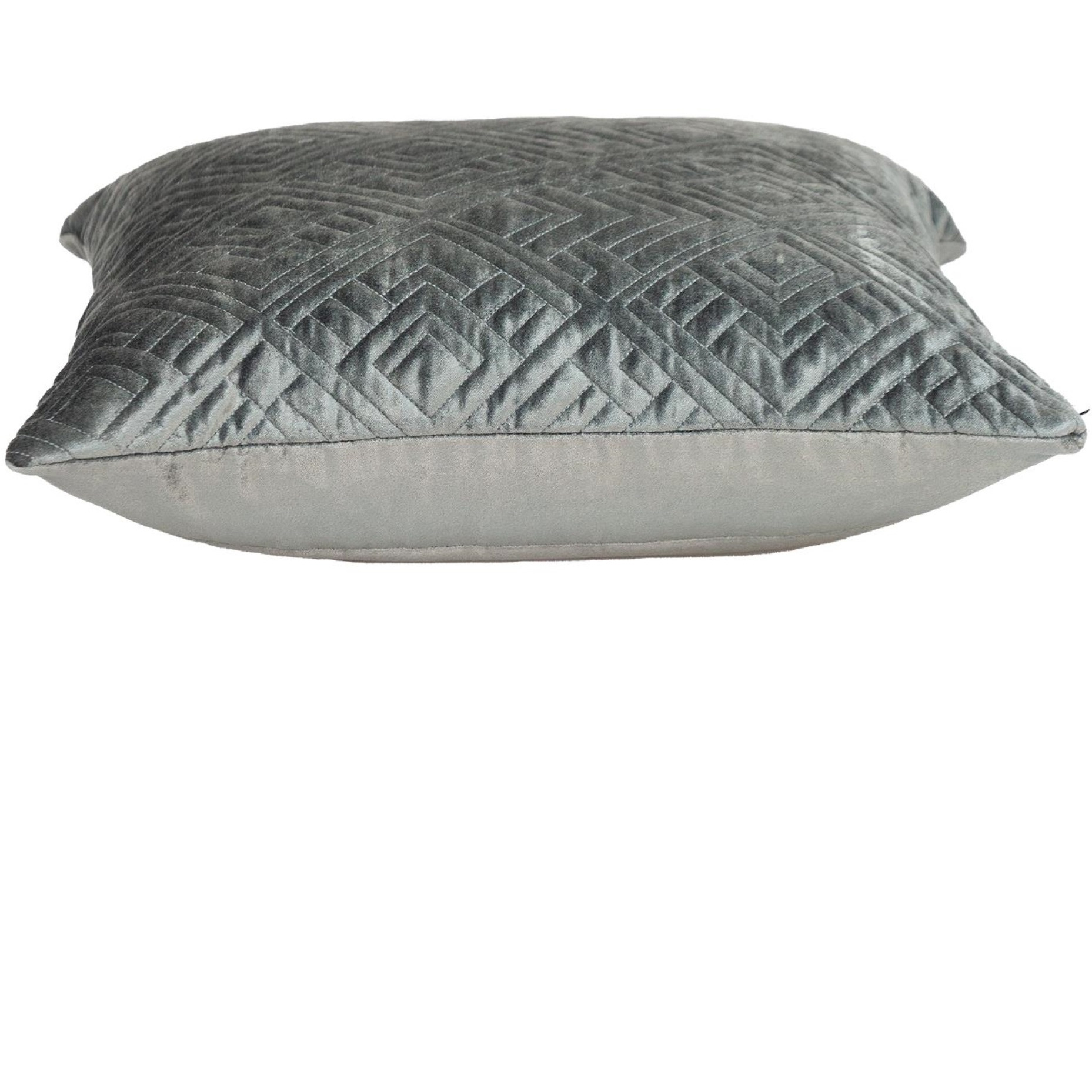 Parkland Collection Eris Transitional Charcoal Throw Pillow