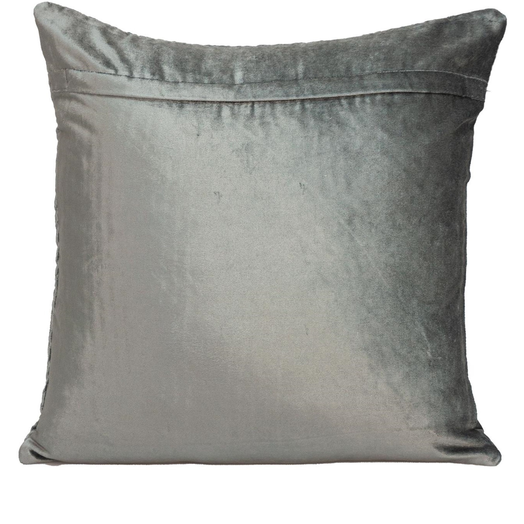 Parkland Collection Eris Transitional Charcoal Throw Pillow