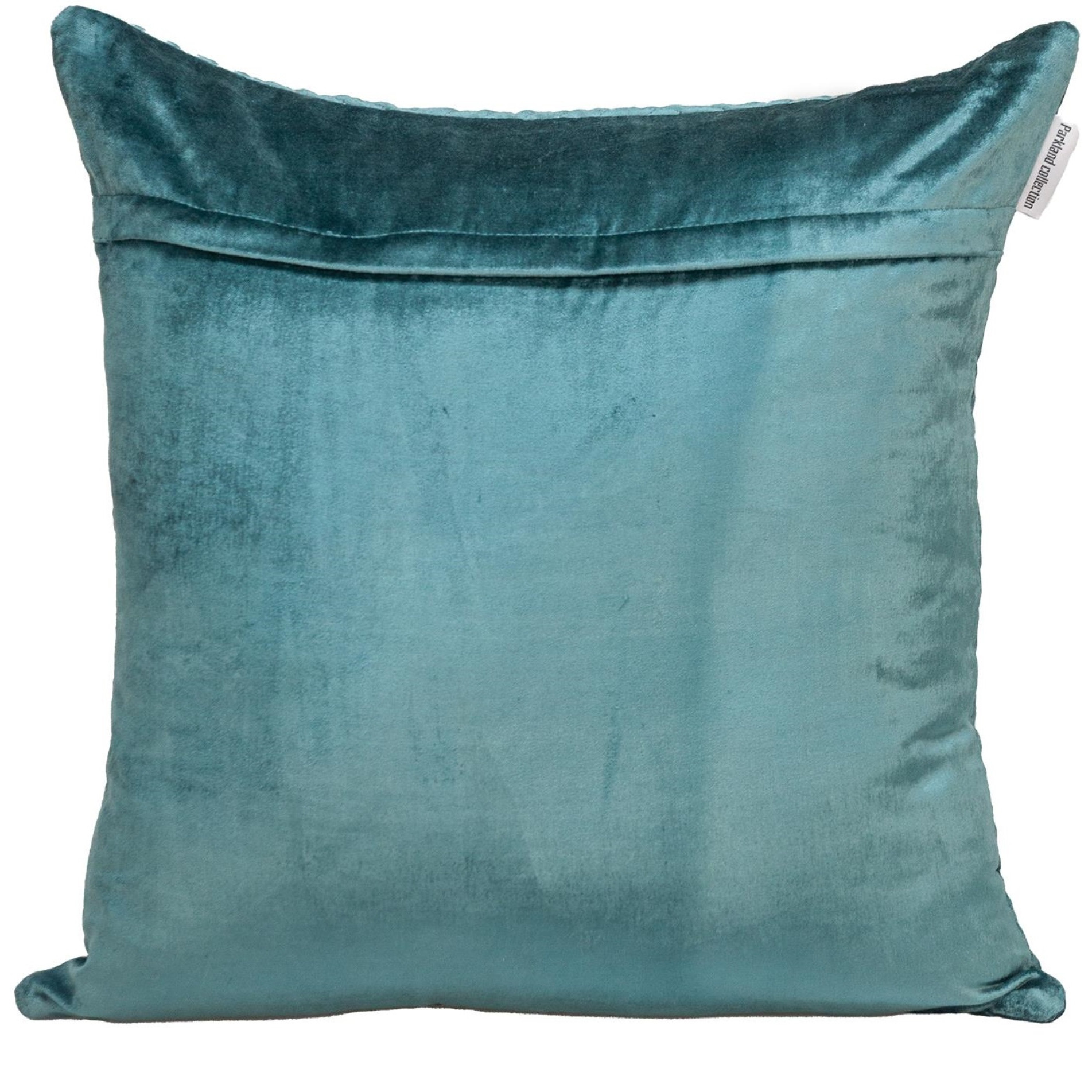 Parkland Collection Eris Transitional Teal Throw Pillow