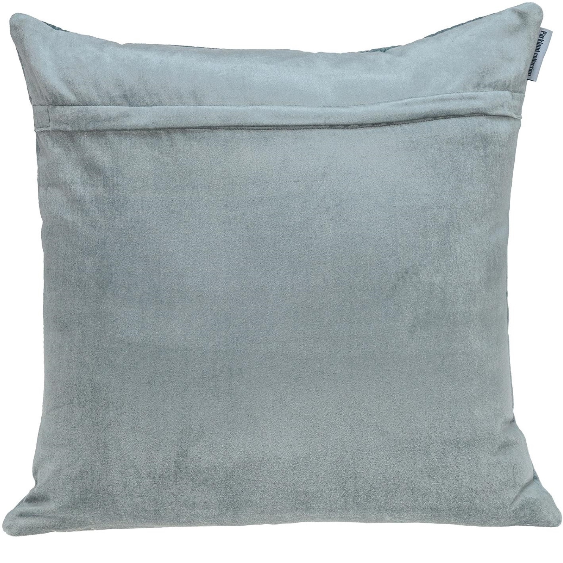 Parkland Collection Basil Transitional Gray Throw Pillow