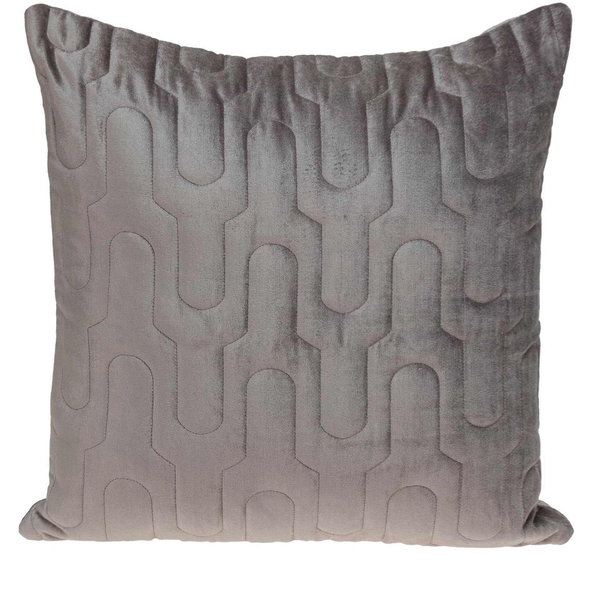 Parkland Collection Basil Transitional Taupe Throw Pillow