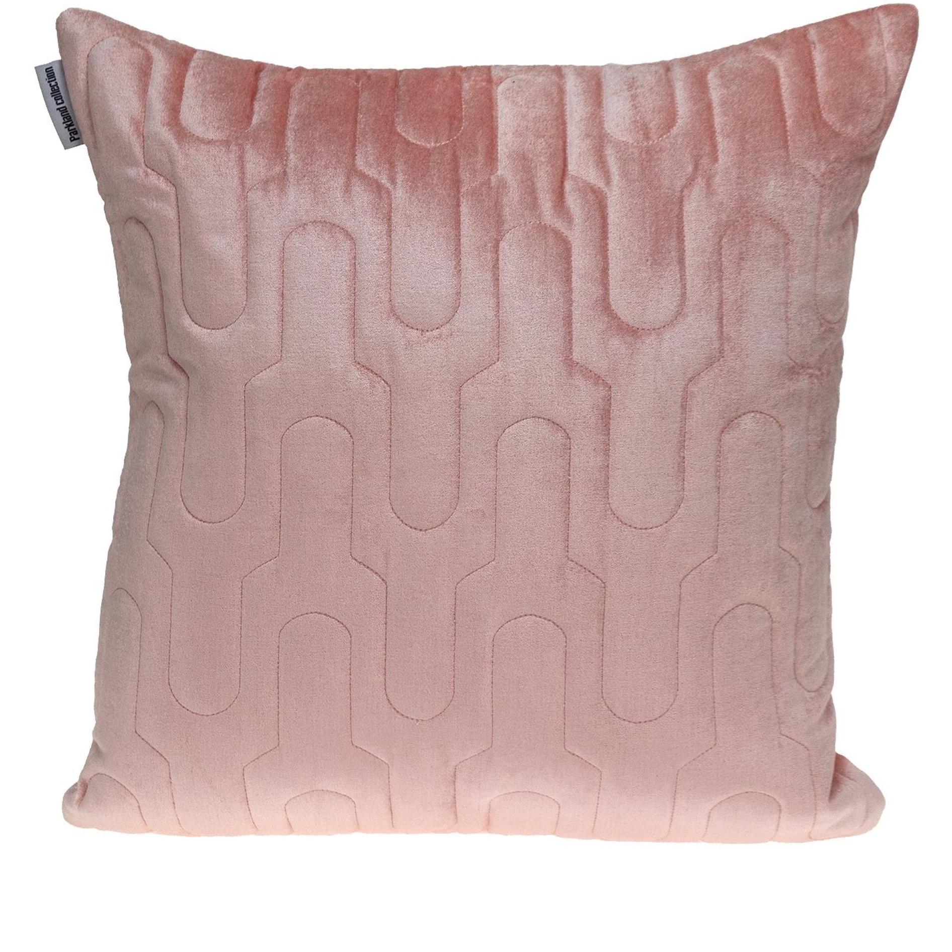 Parkland Collection Basil Transitional Pink Throw Pillow