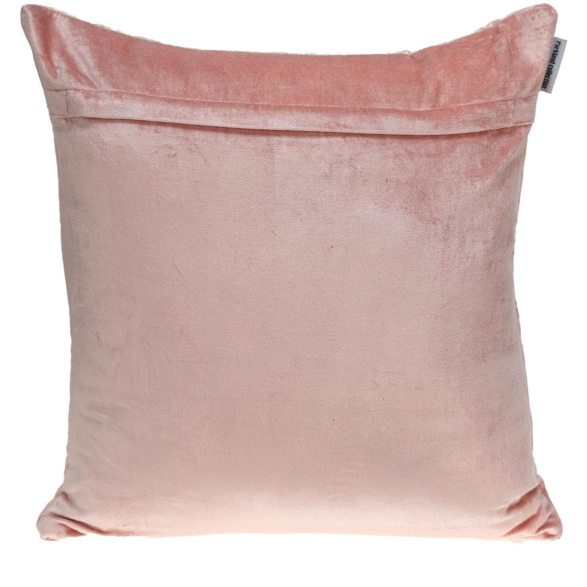 Parkland Collection Basil Transitional Pink Throw Pillow