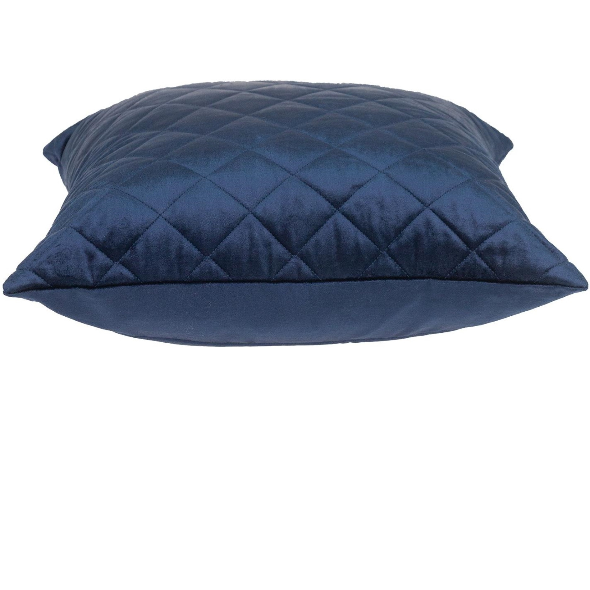 Parkland Collection Milo Transitional Navy Throw Pillow
