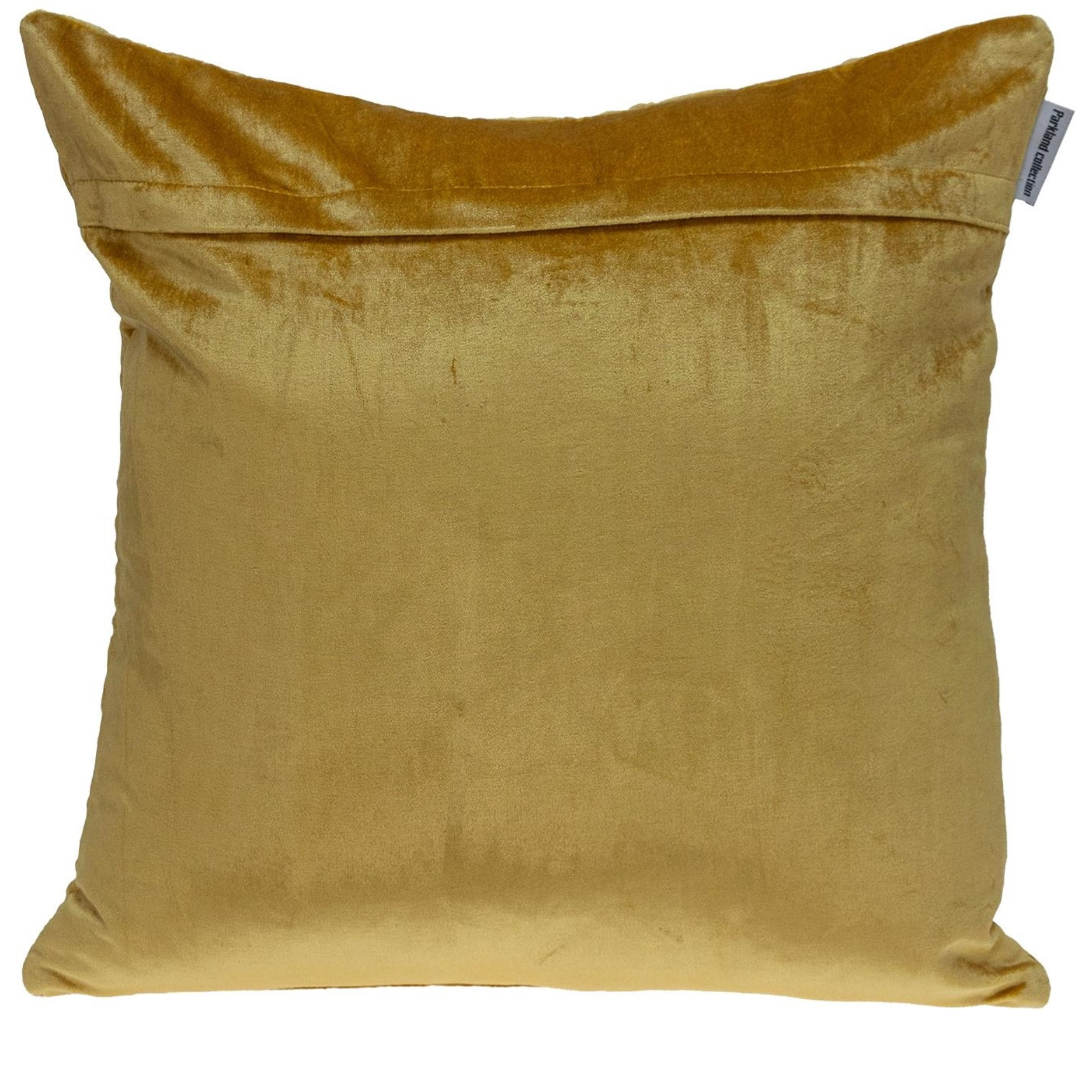 Parkland Collection Milo Transitional Yellow Throw Pillow