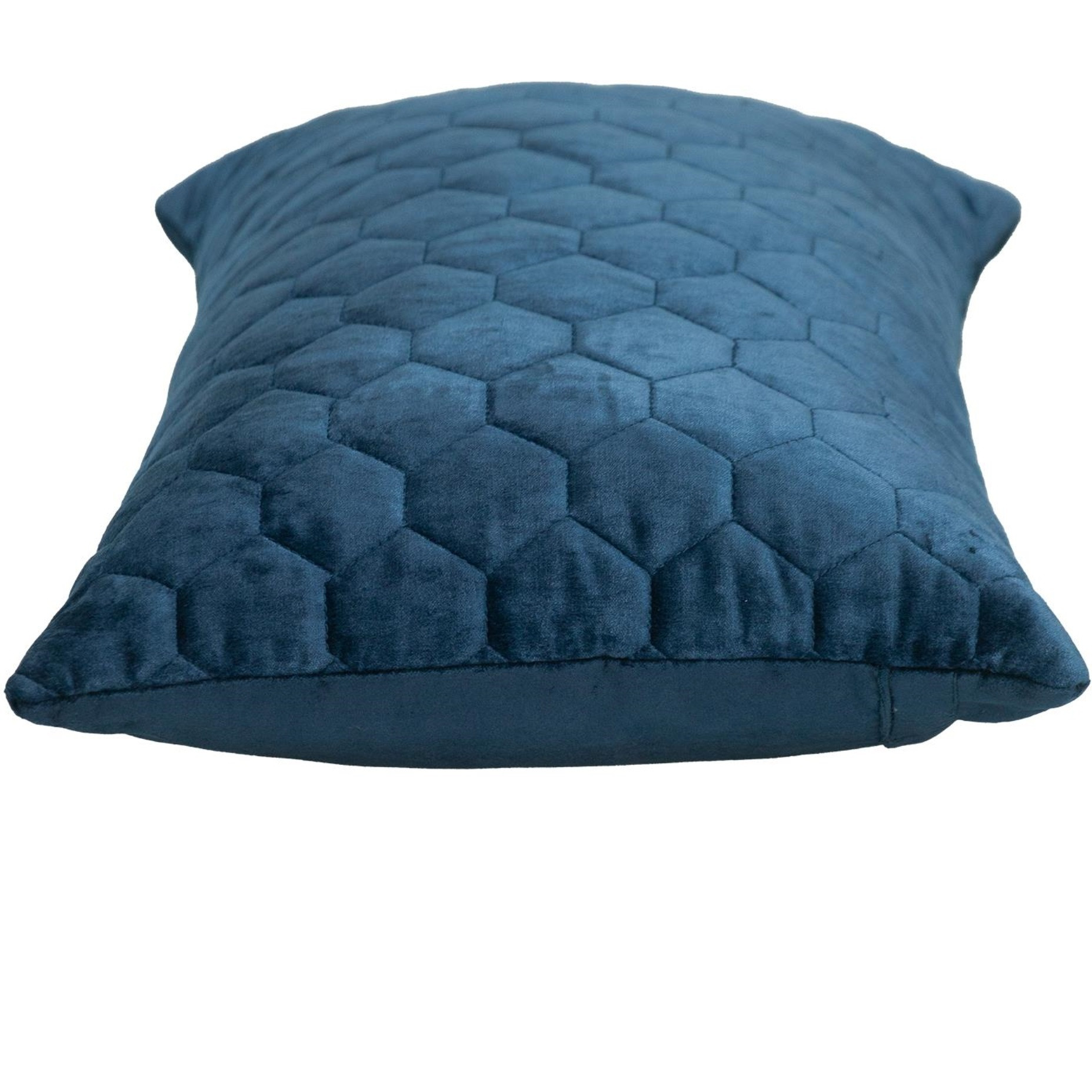 Parkland Collection Bazyli Transitional Navy Throw Pillow