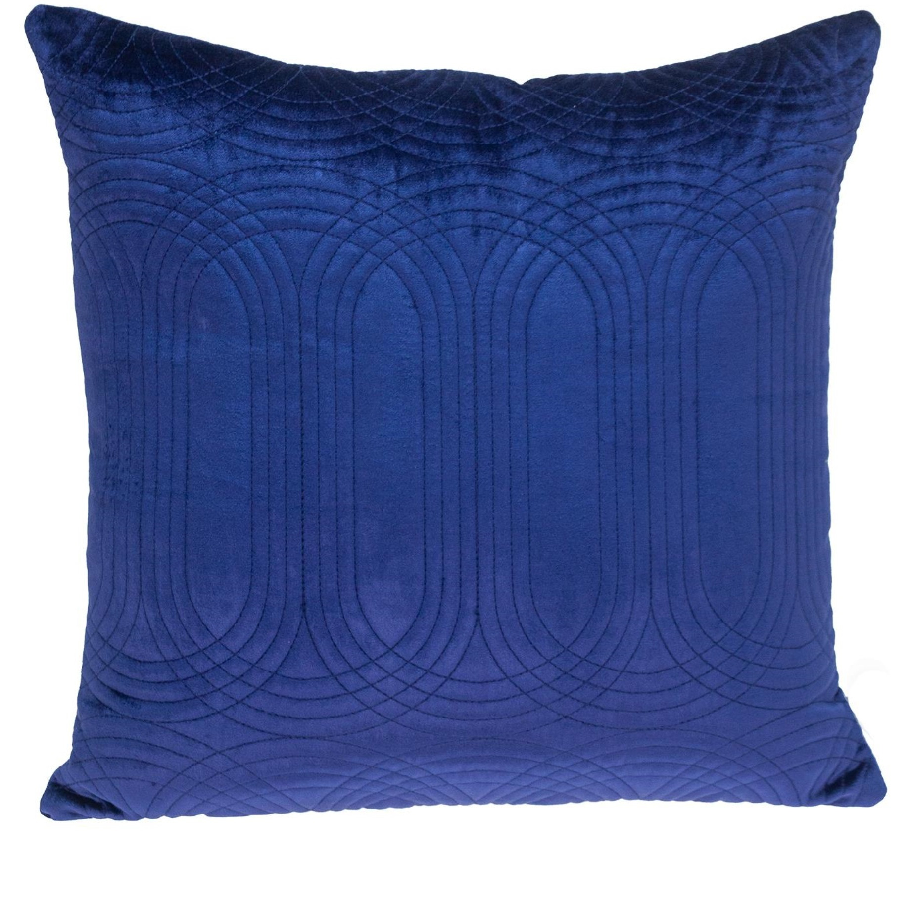 Parkland Collection Iphis Transitional Blue Throw Pillow