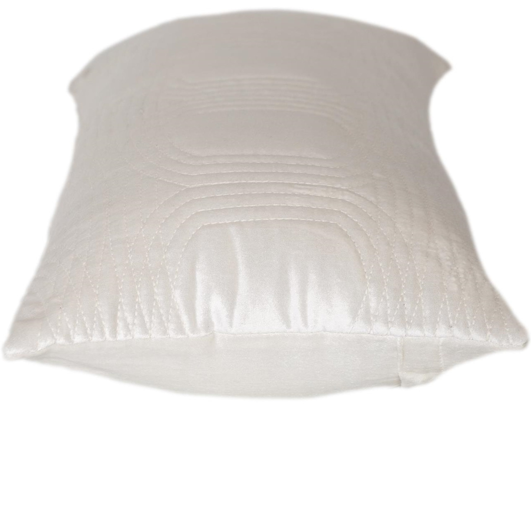 Parkland Collection Iphis Transitional White Throw Pillow