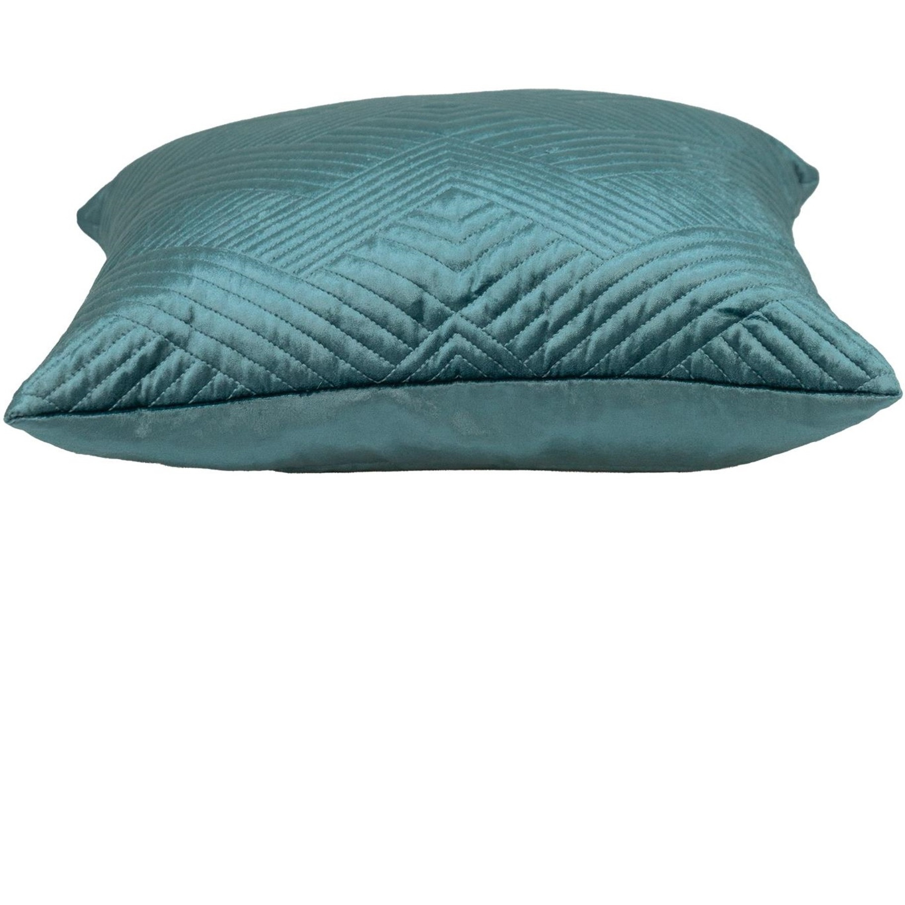Parkland Collection Gaia Transitional Teal Throw Pillow