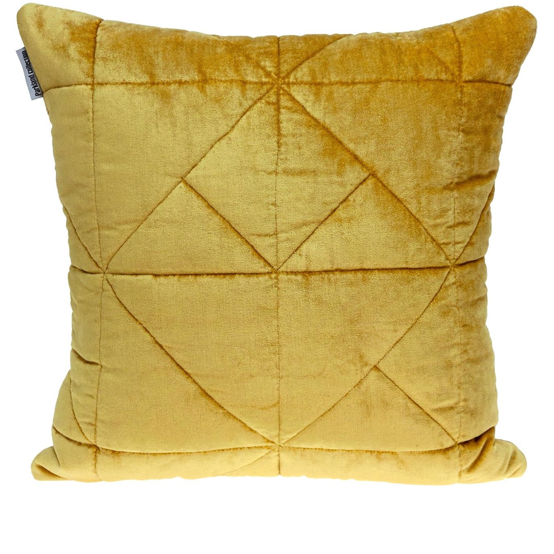 Parkland Collection Zoe Transitional Yellow Throw Pillow