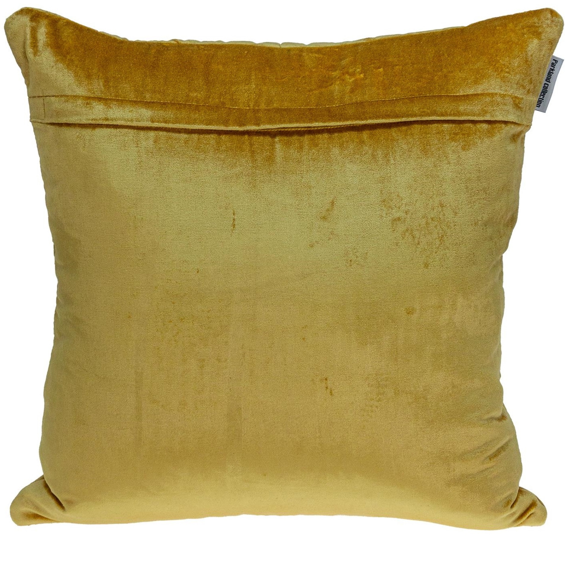 Parkland Collection Zoe Transitional Yellow Throw Pillow
