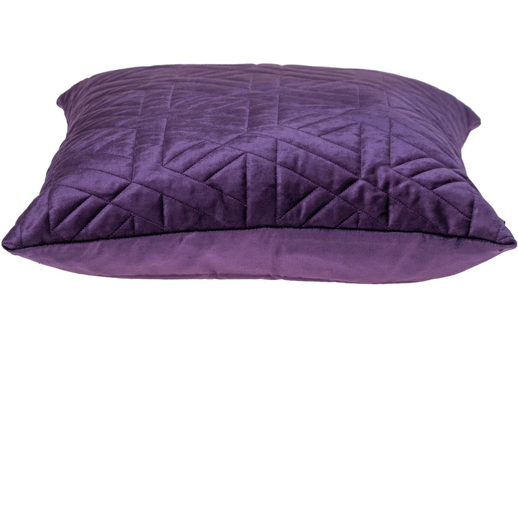 Parkland Collection Delta Transitional Purple Throw Pillow