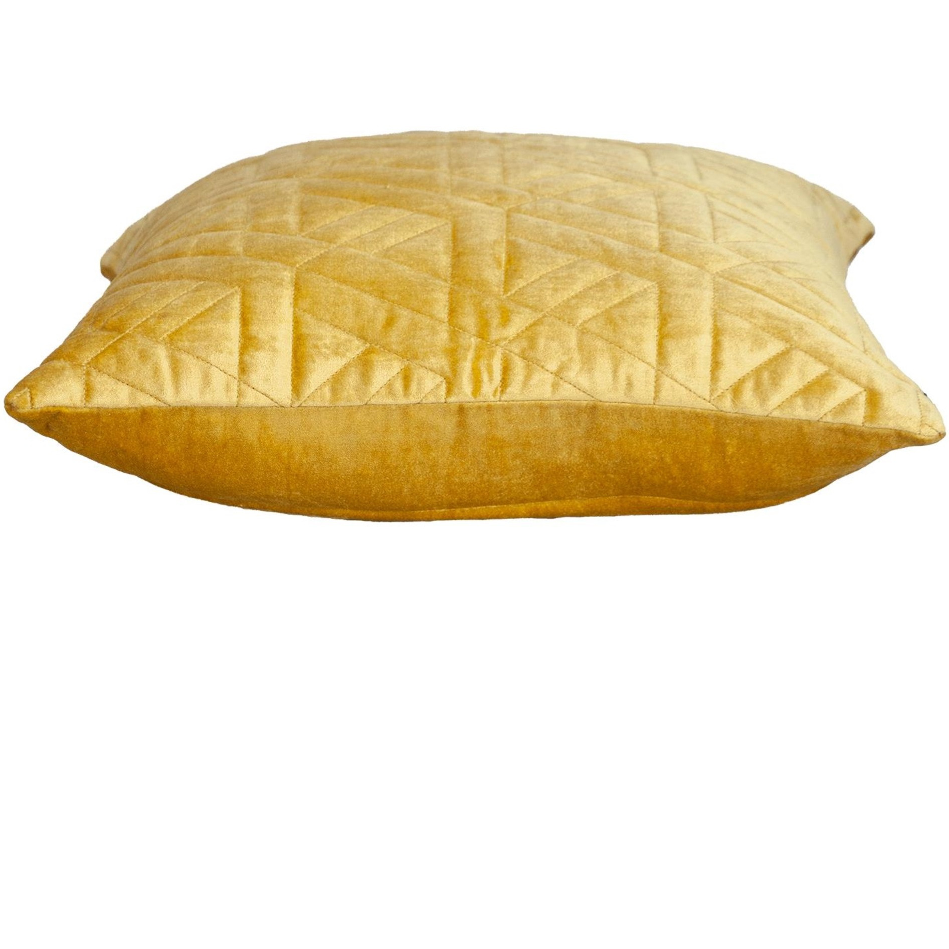 Parkland Collection Delta Transitional Yellow Throw Pillow
