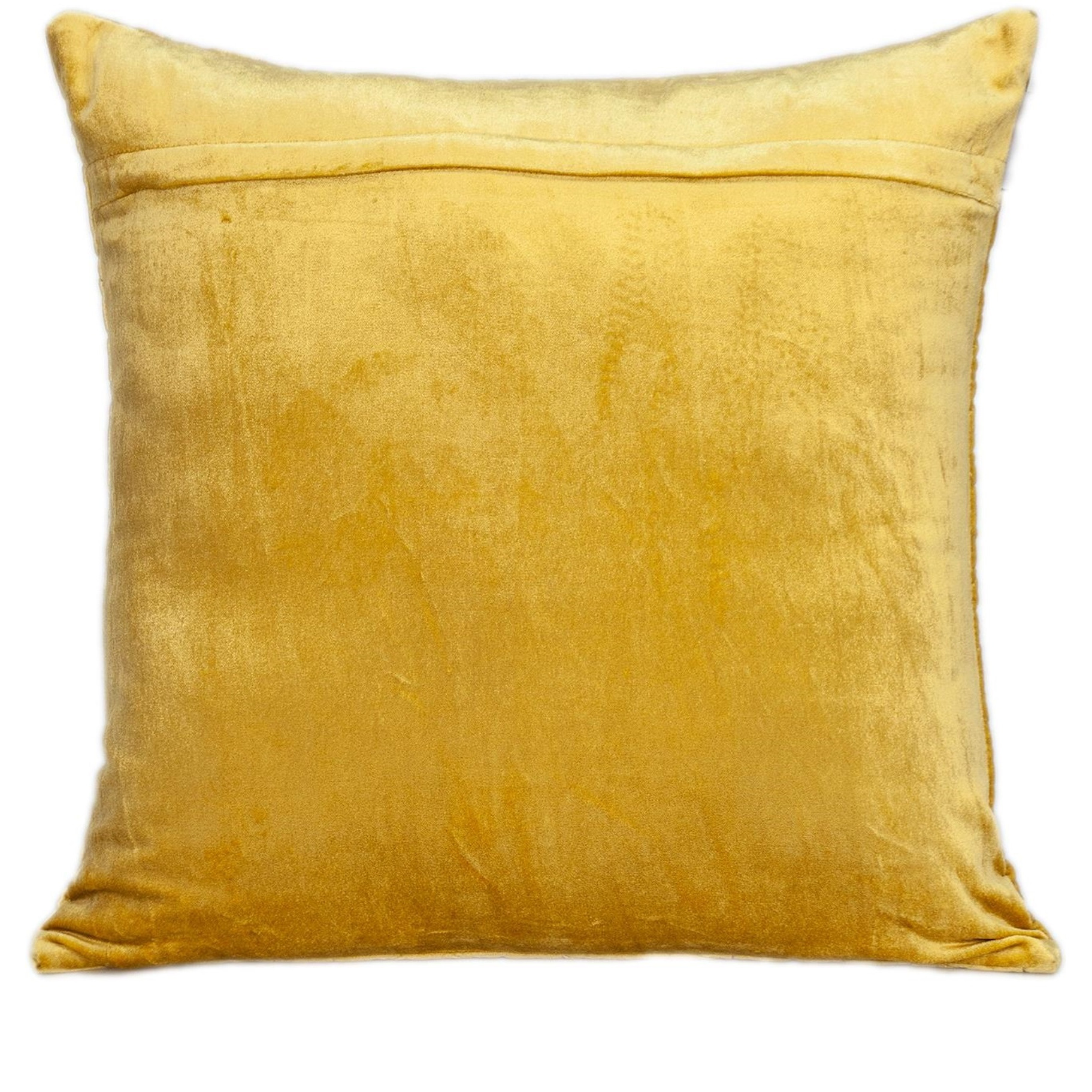 Parkland Collection Delta Transitional Yellow Throw Pillow
