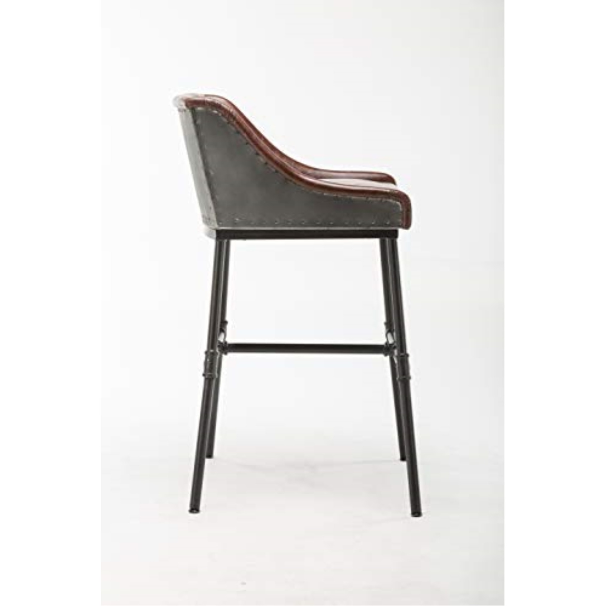 (MH) Parlor Upholstered Bar Stool [wine]