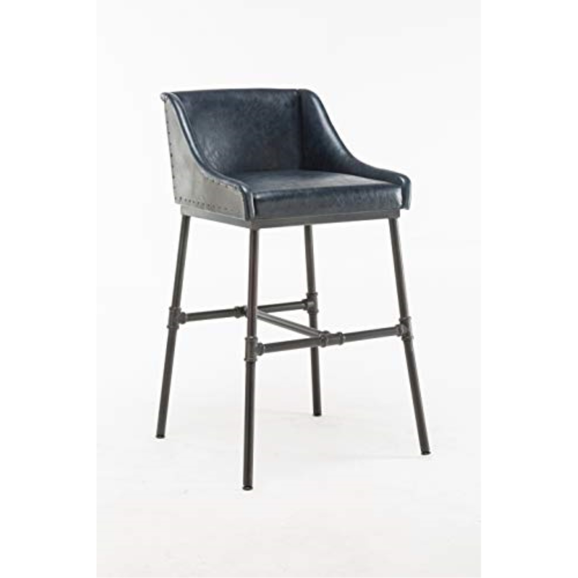(MH) Parlor Upholstered Bar Stool