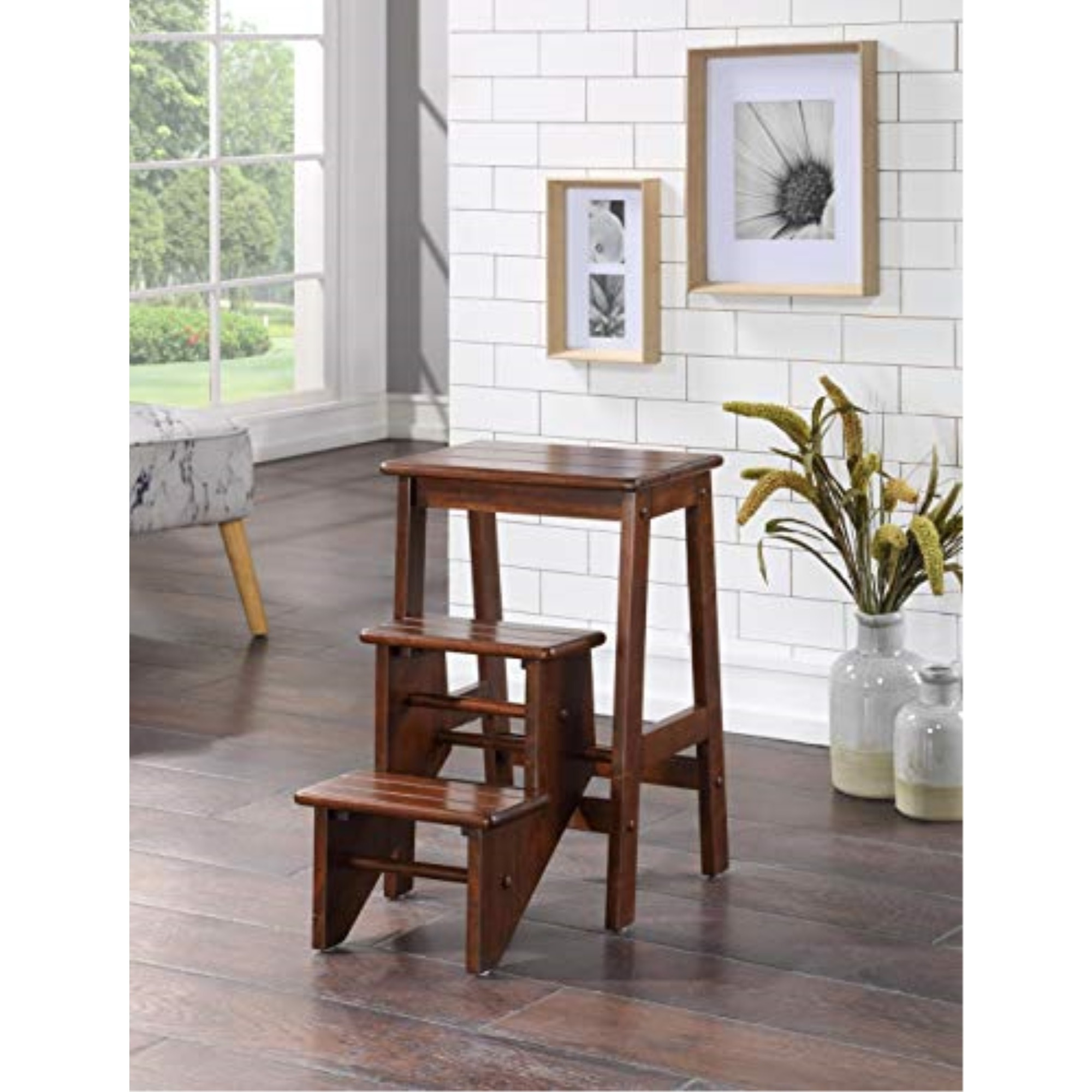 24" STEP STOOL [CAPPUCCINO]