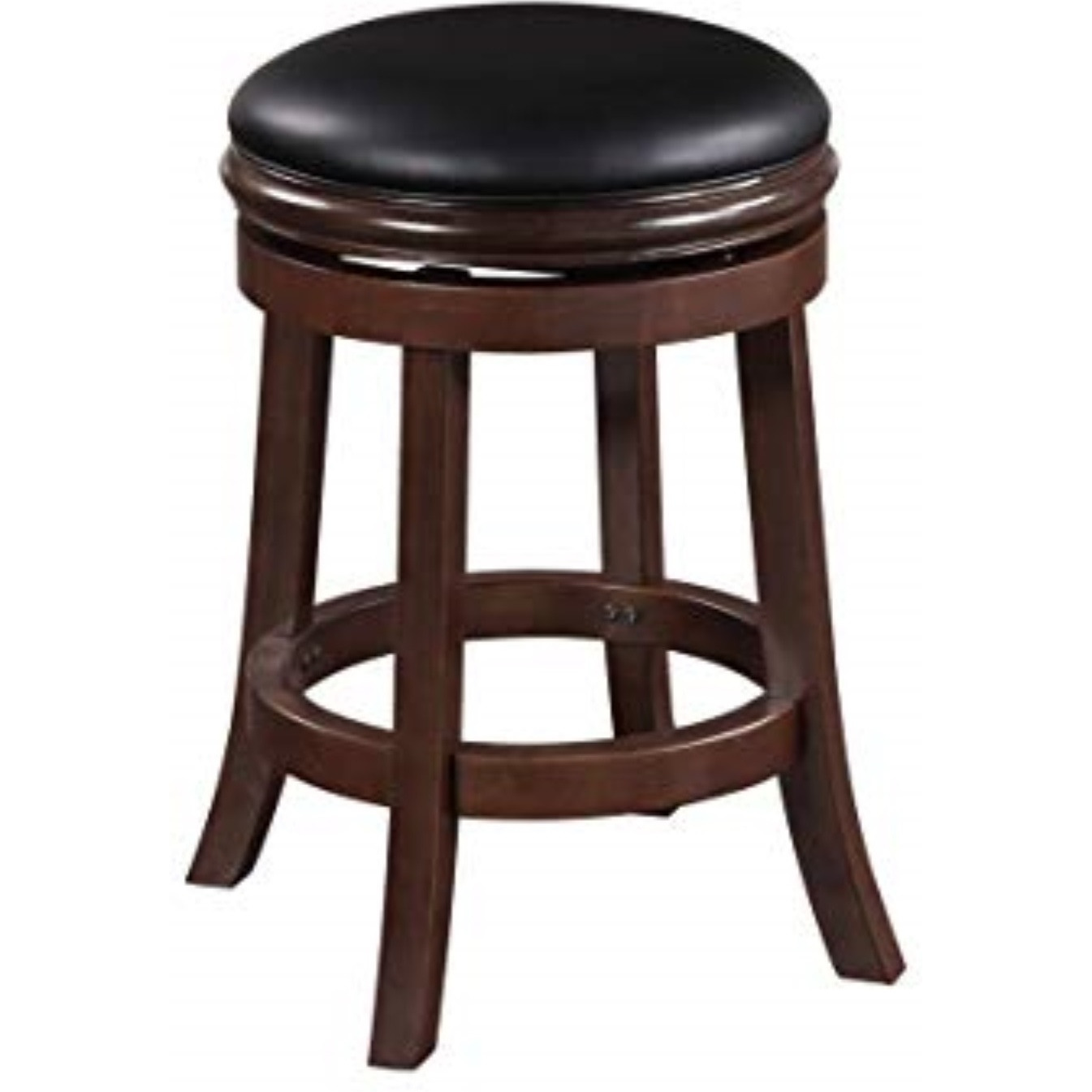 24" Backless Counter Stool [Cappuccino]