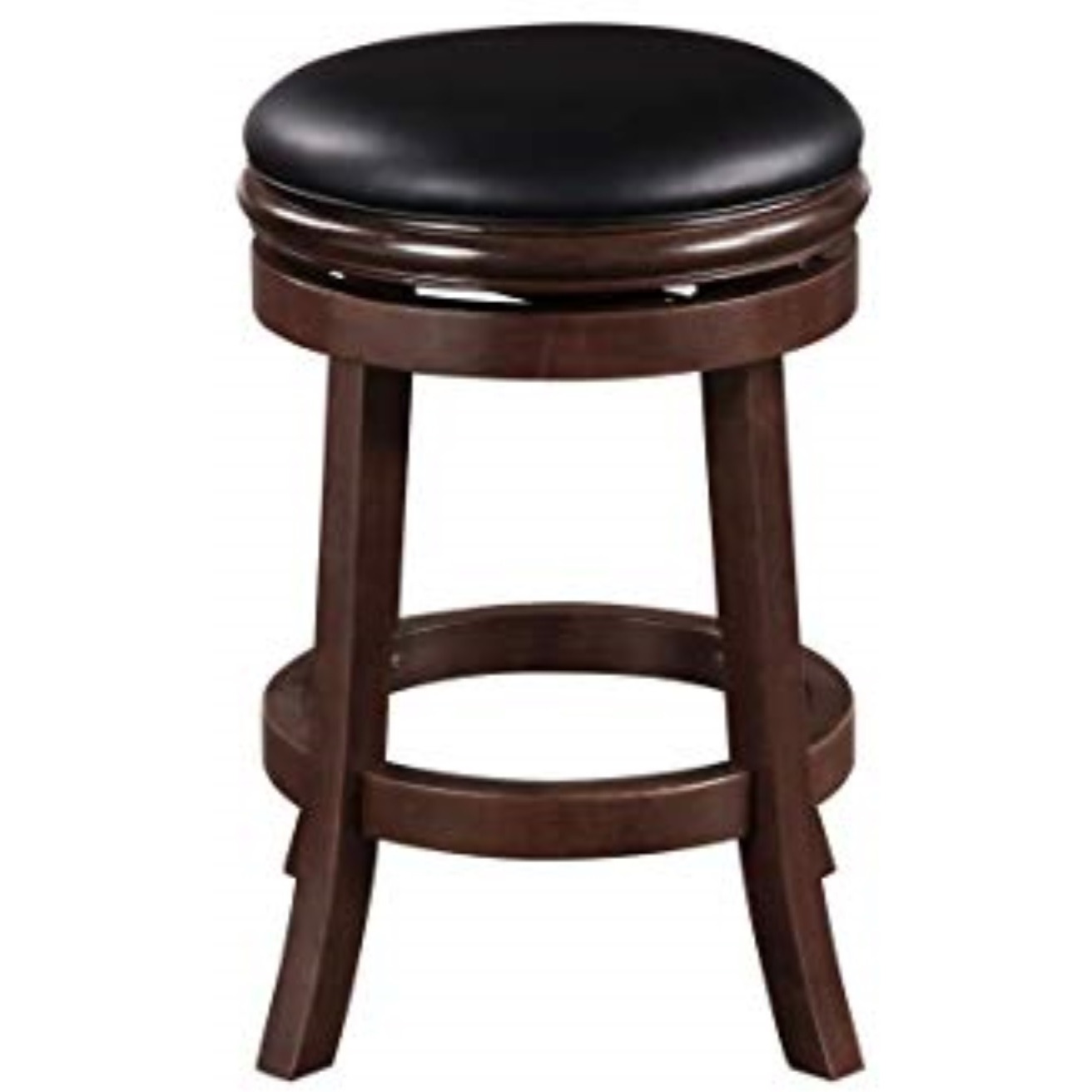 24" Backless Counter Stool [Cappuccino]