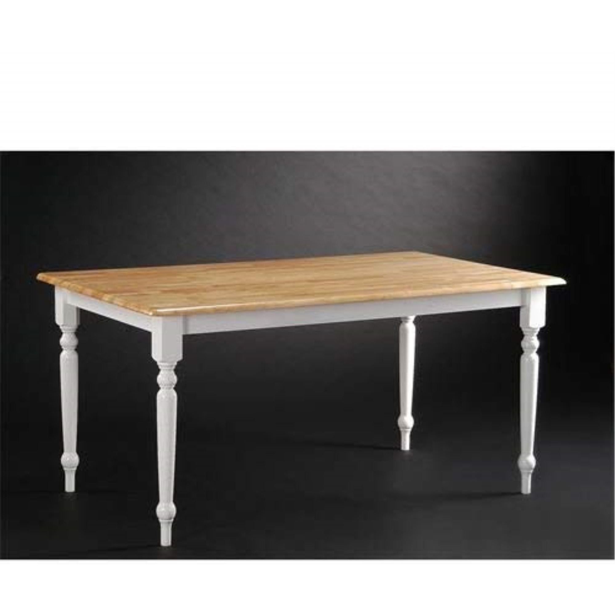 FARMHOUSE TABLE [WHT/NAT]