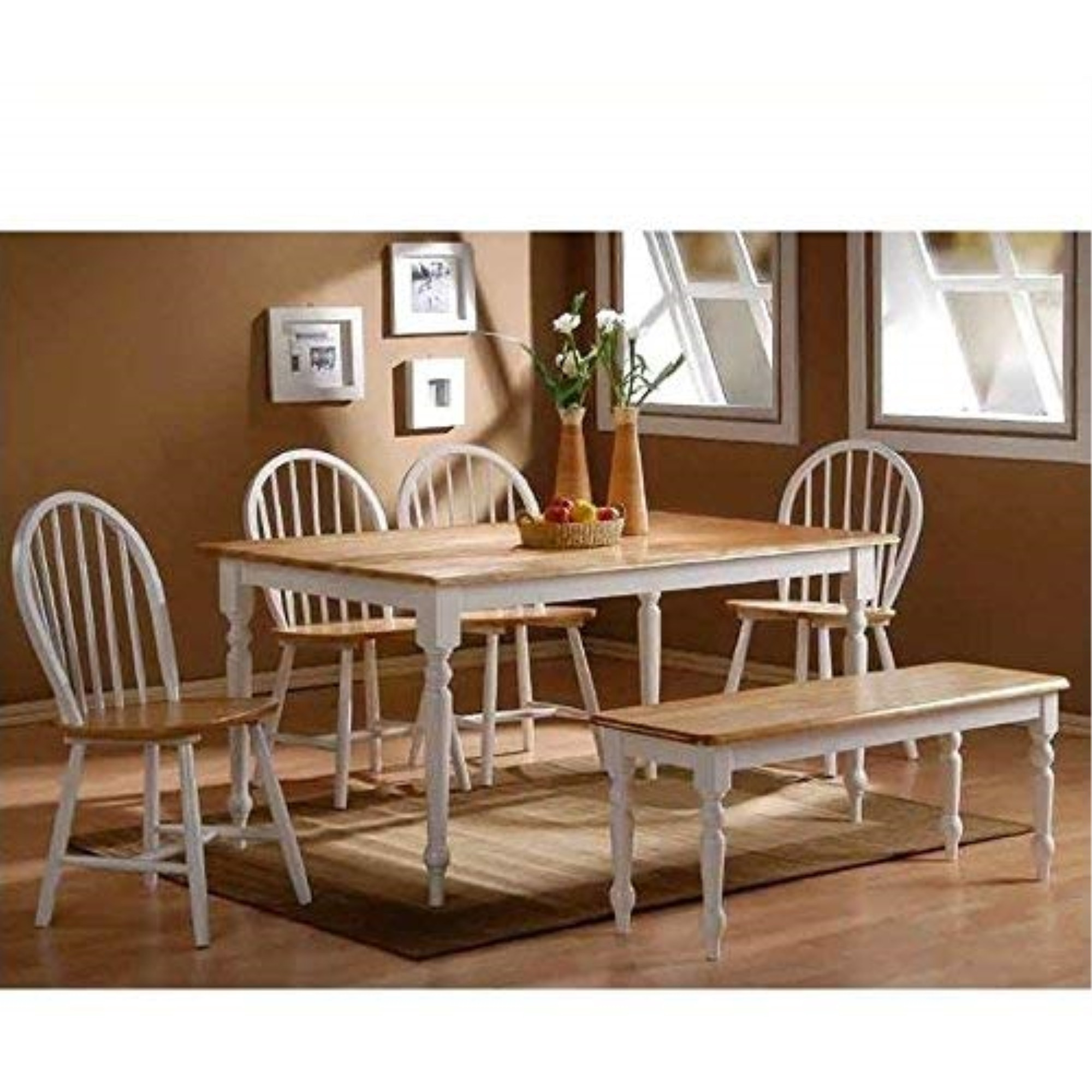 FARMHOUSE TABLE [WHT/NAT]