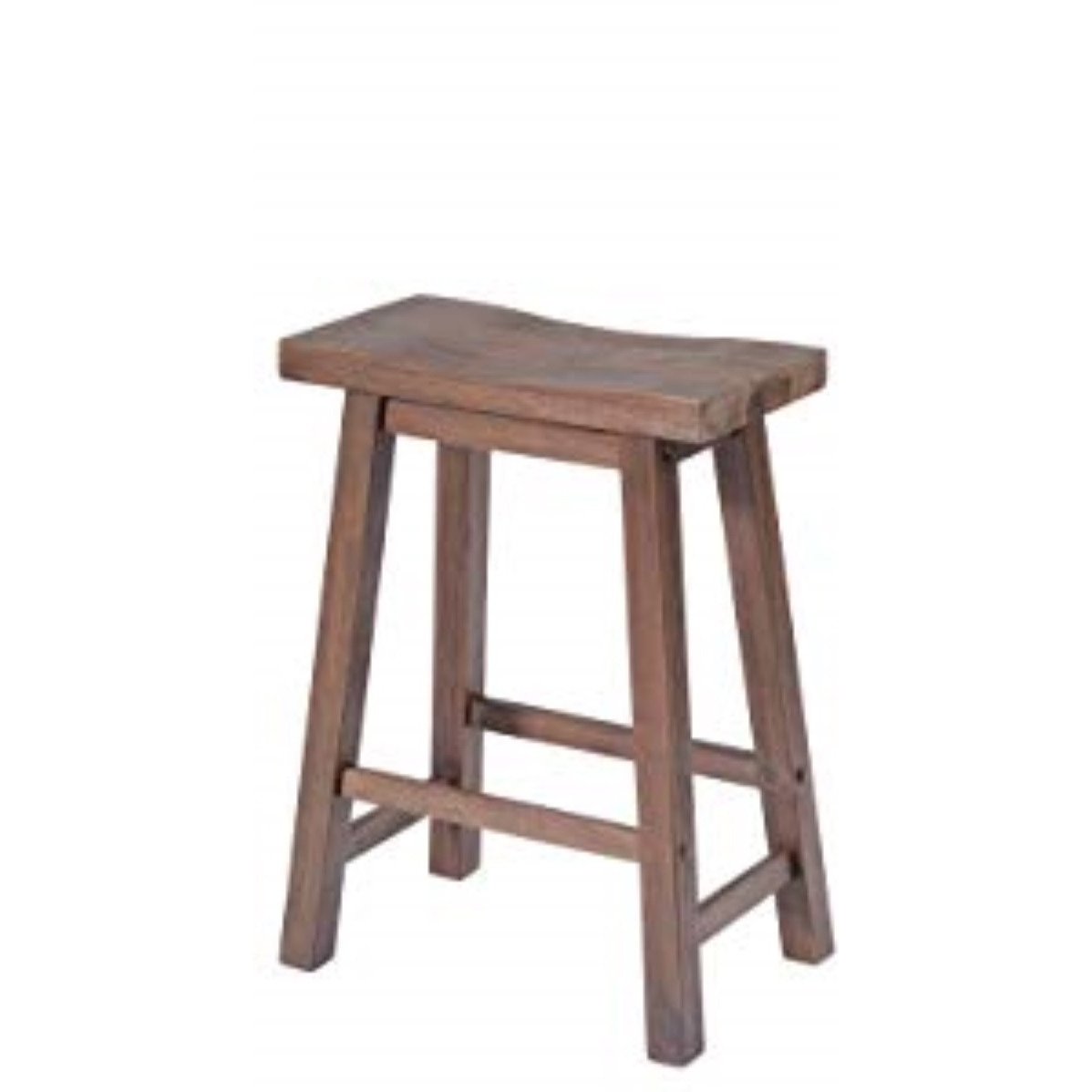 Sonoma Saddle Counter Stool [Chestnut Wire-Brush]