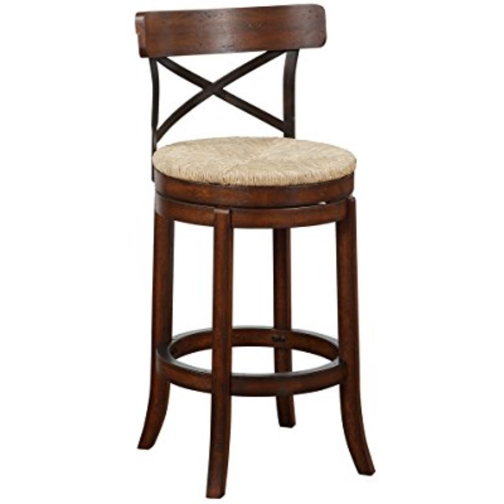 29" Myrtle Swivel Bar Stool [Mahogany]