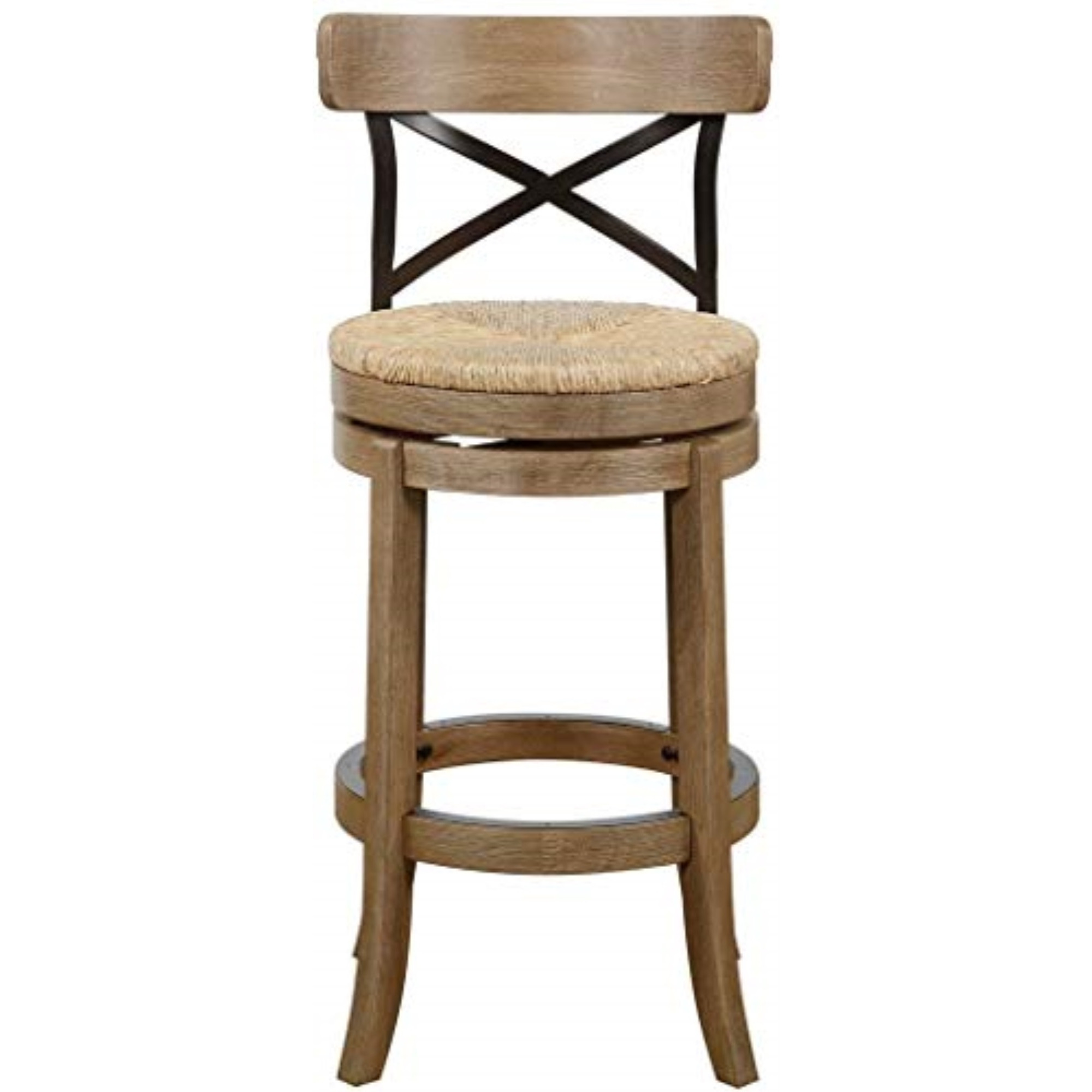 29" Myrtle Swivel Bar Stool [Wheat Wire-Brush]