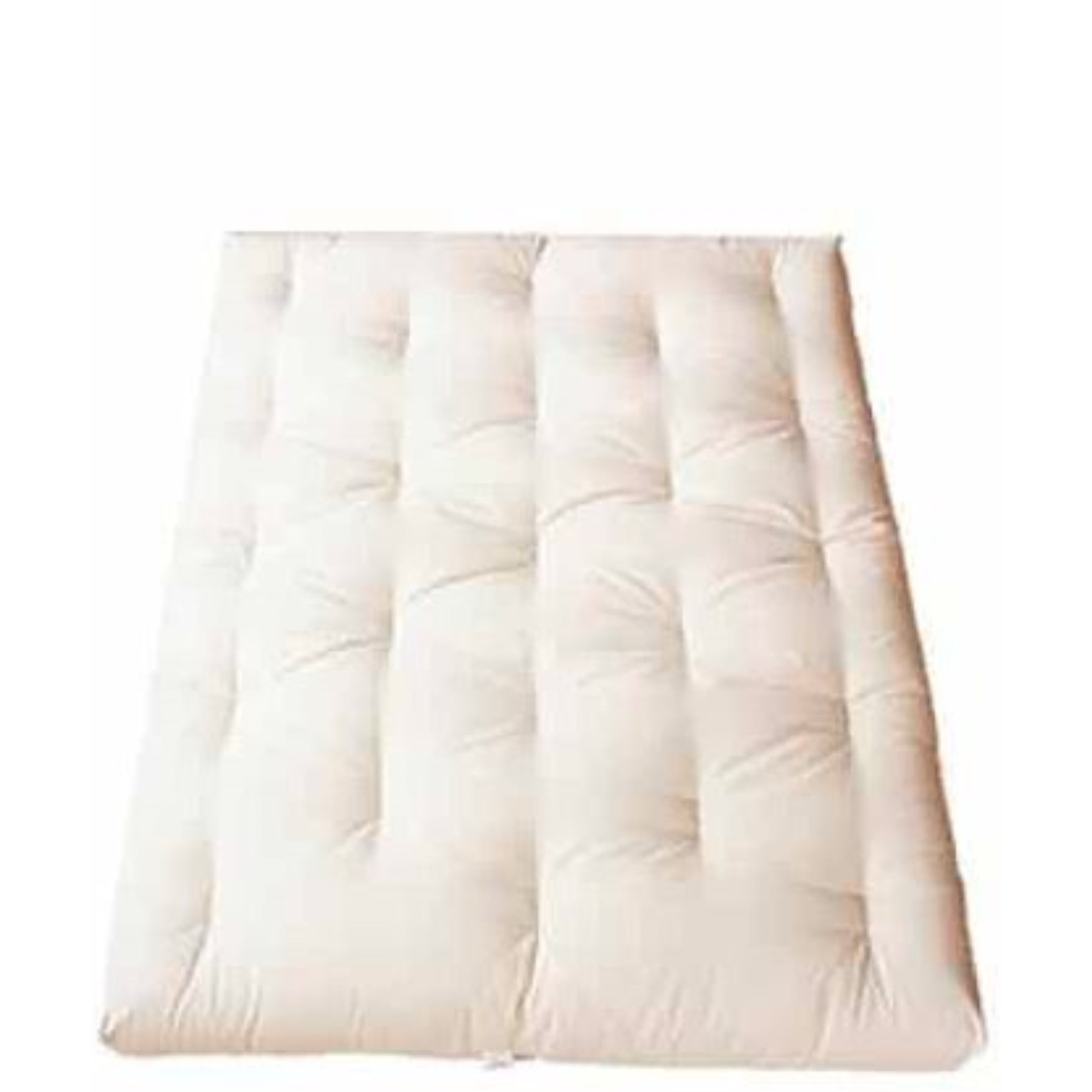 Green Cotton King 8" Mattress  in 100% Cotton Fabric Case