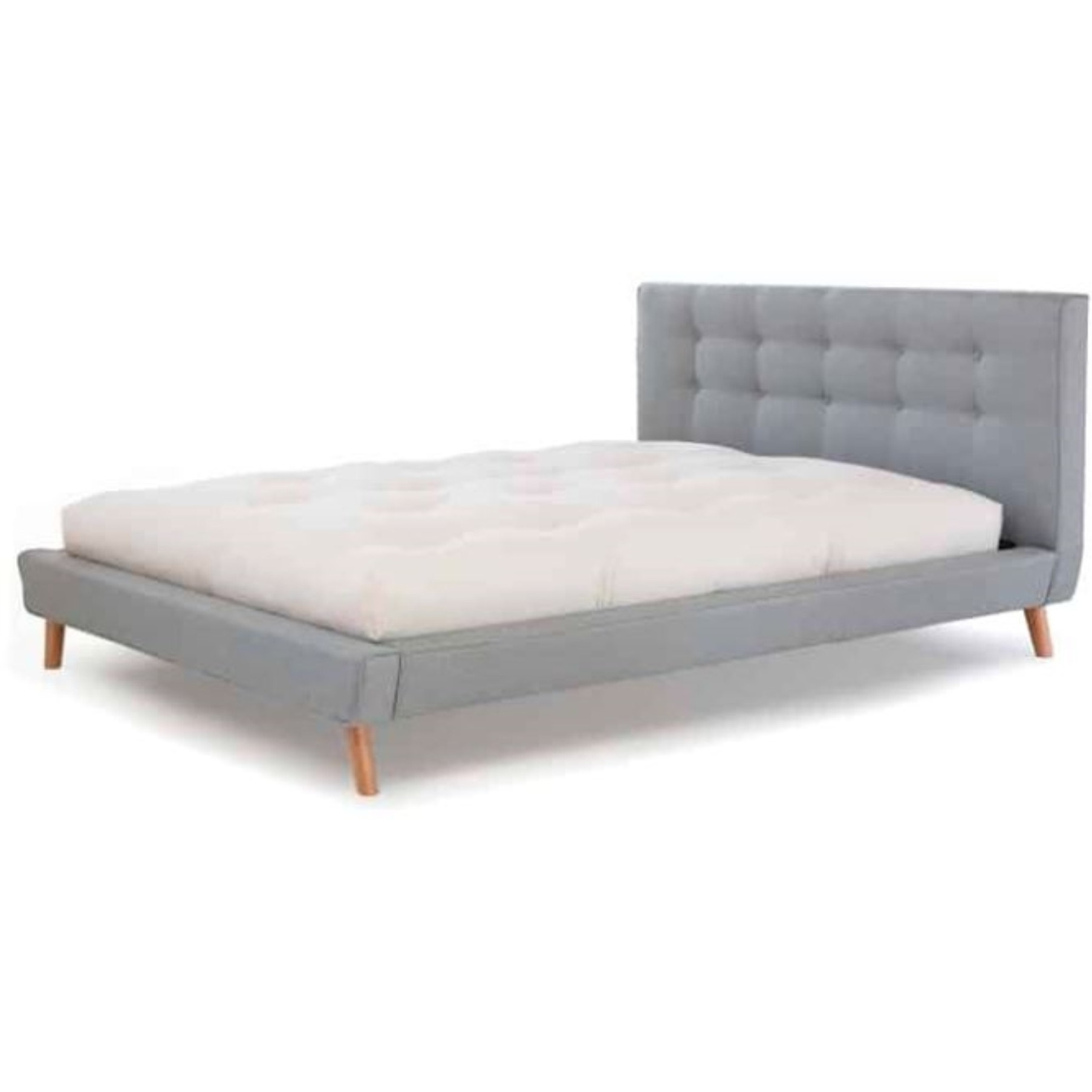 Green Cotton  Queen Stow with 2" Foam core in 100% Cotton Fabric Case