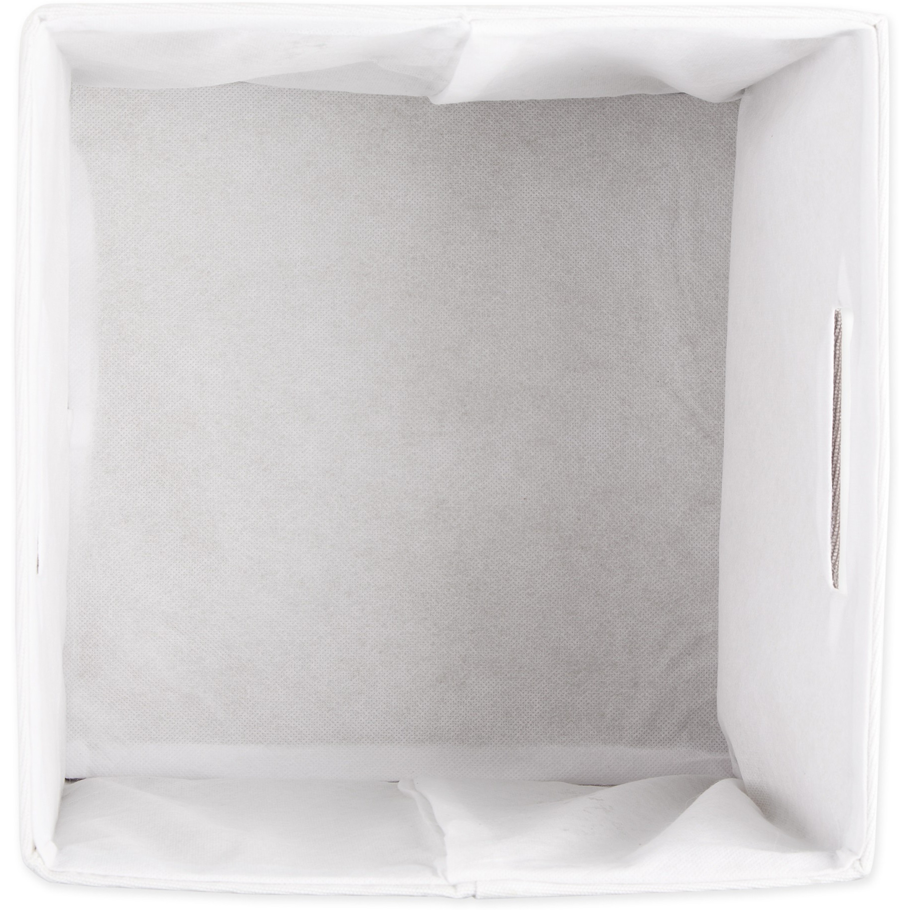 DII Polyester Cube Stripe Brown Square 13x13x13