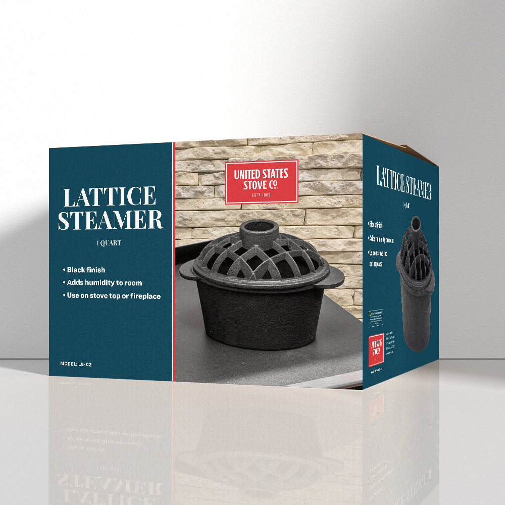 Black Lattice Steamer