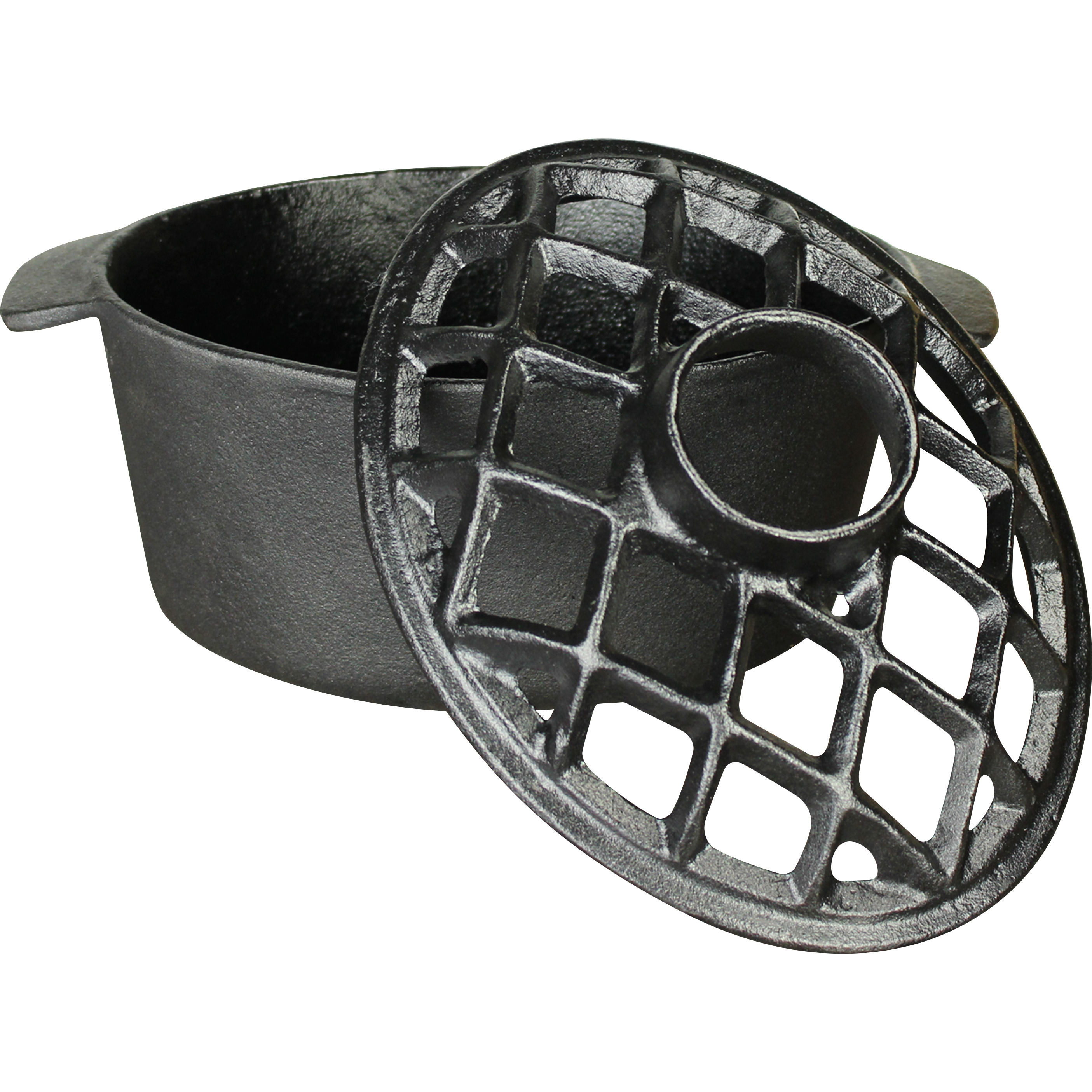 Black Lattice Steamer
