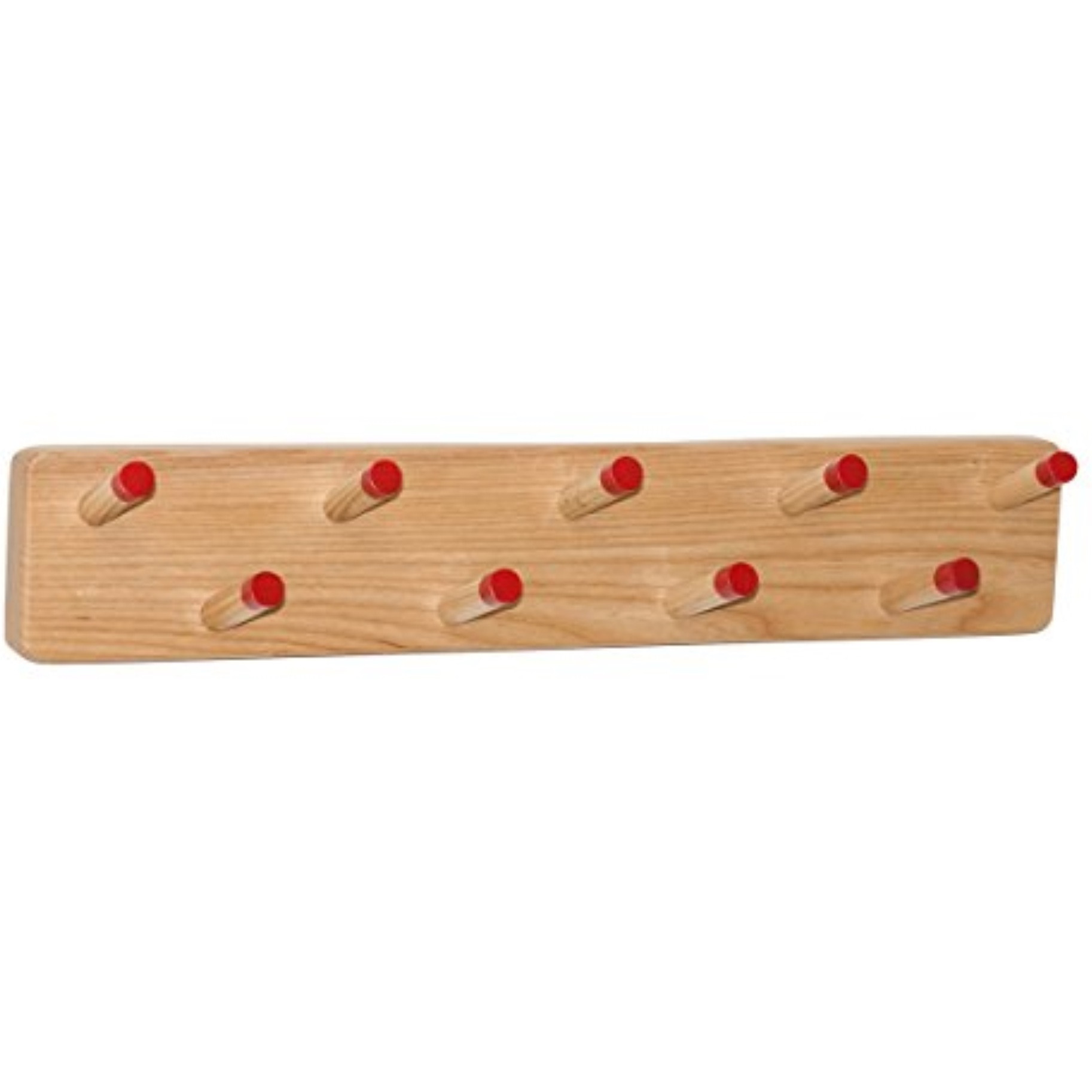 All-Purpose Natural Wood Wall Coat Rack