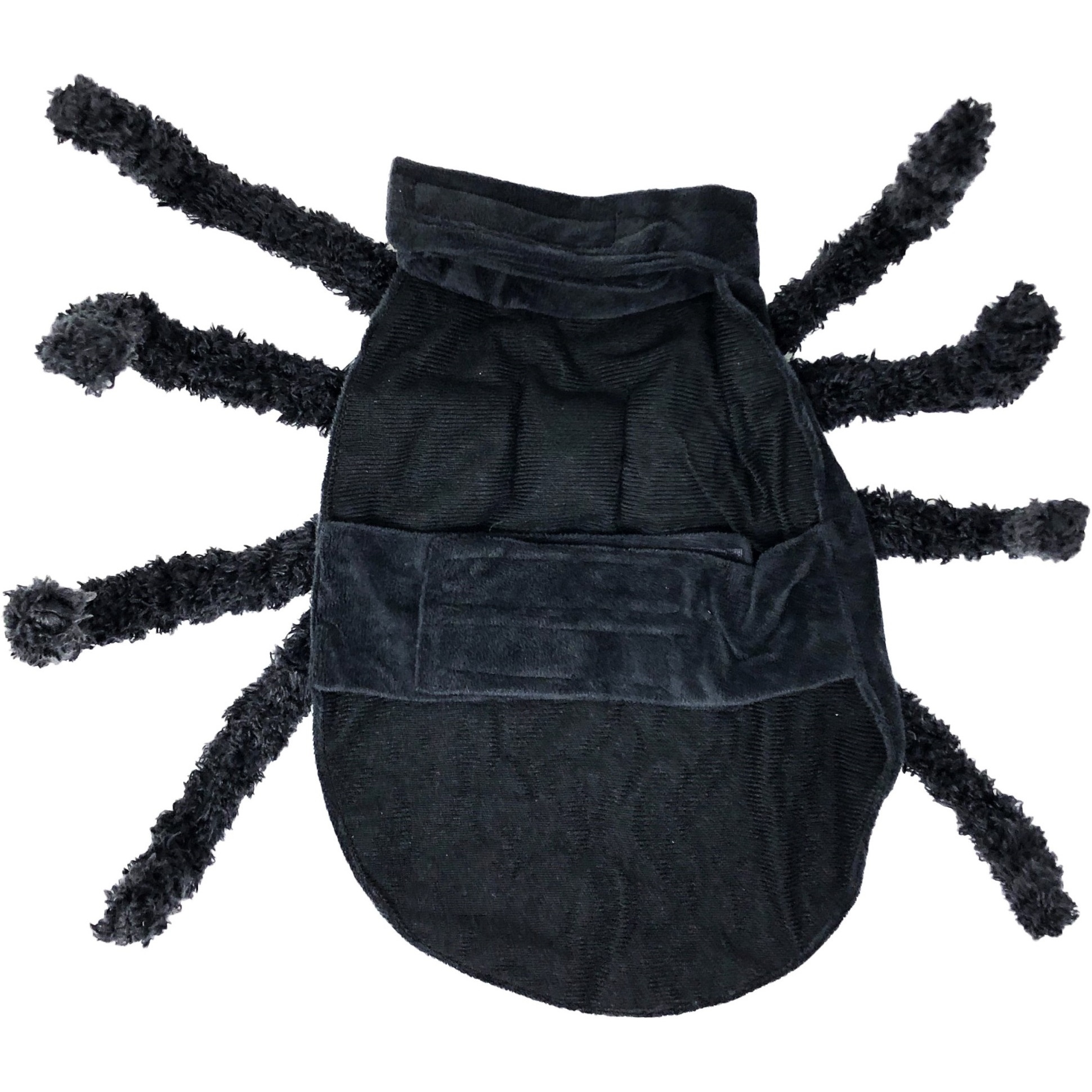 Pet Life 'Creepy Webs' Holiday Spider Pet Dog Costume / X-Large-BLACK