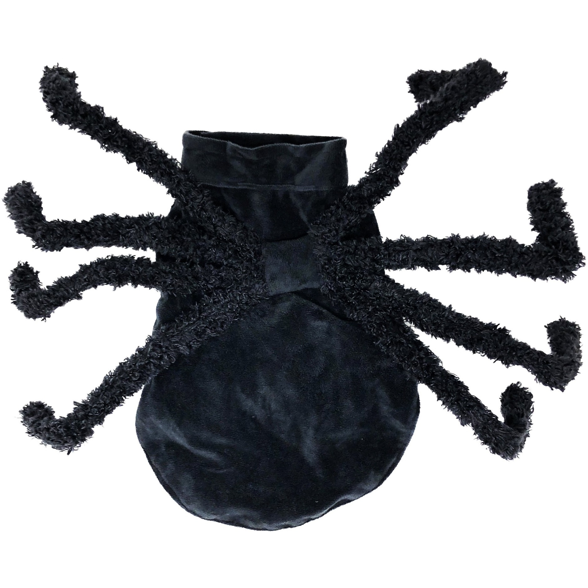 Pet Life 'Creepy Webs' Holiday Spider Pet Dog Costume / X-Large-BLACK