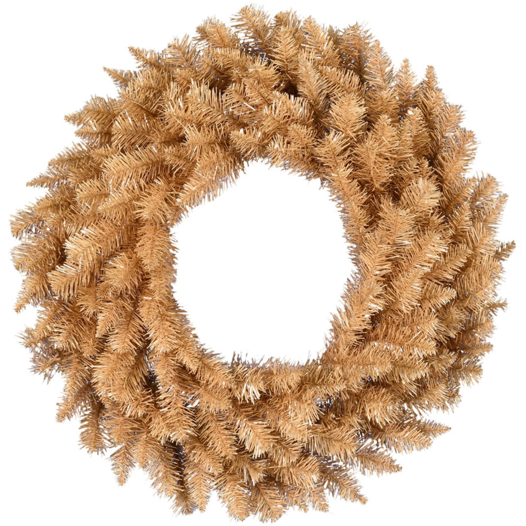 30" Gold Fir Wreath 180Tips