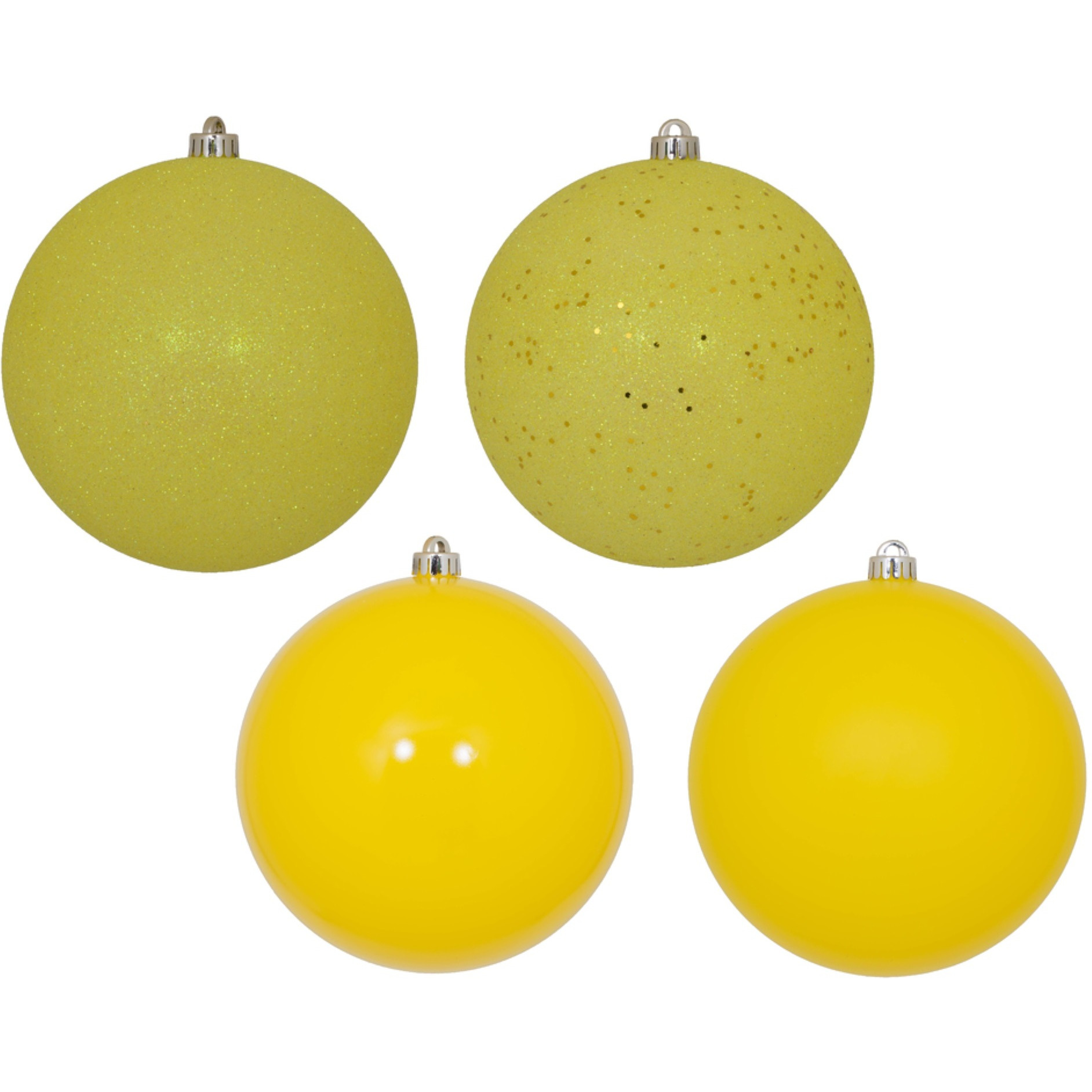 1.6" Yellow Ball 4 Finish Asst 96/Bx