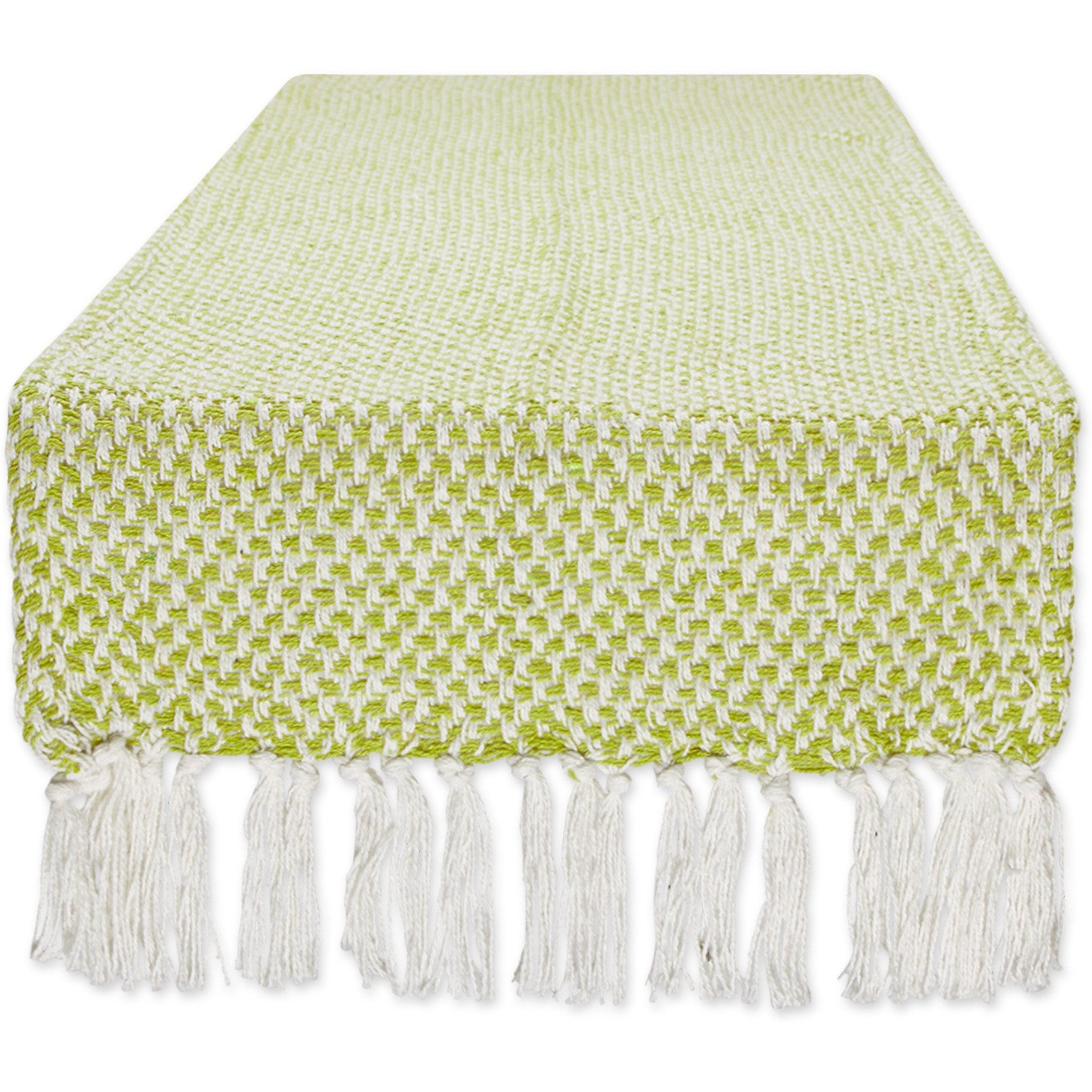 DII Avocado Woven Table Runner 15x108