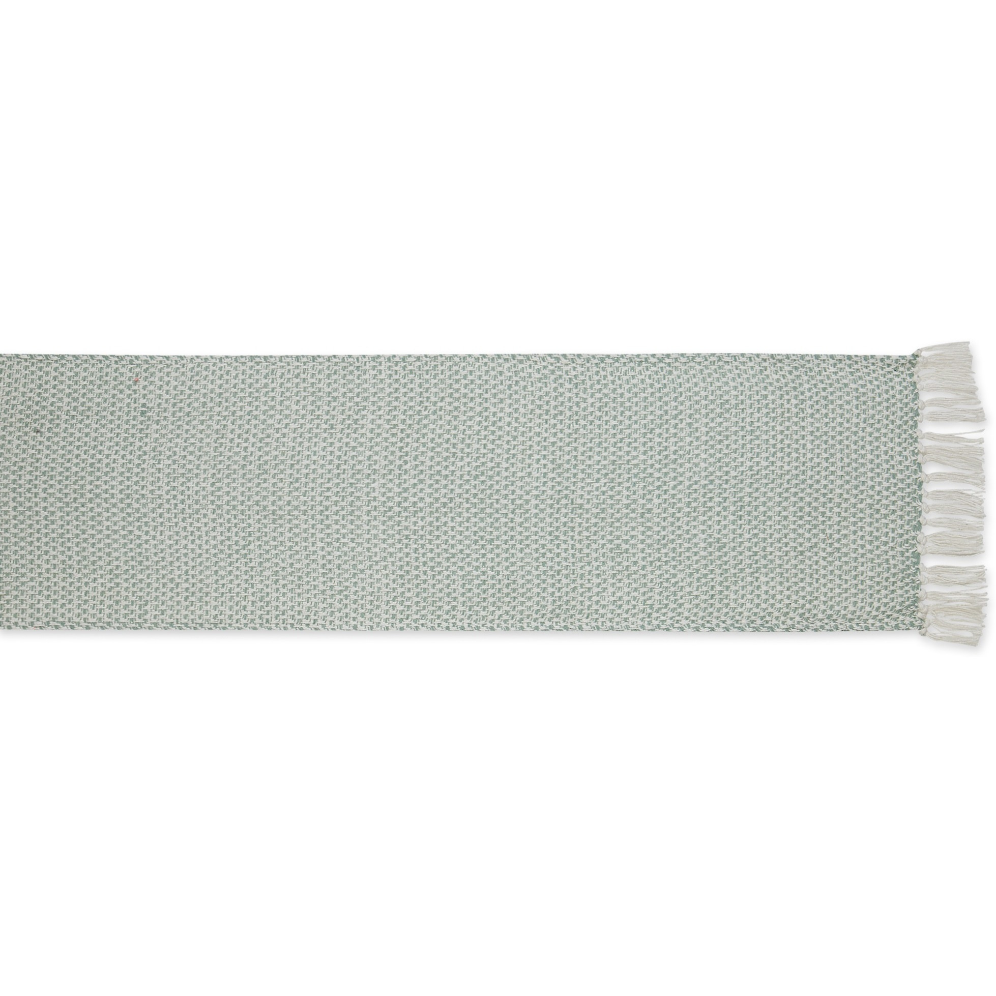 DII Jadeite Woven Table Runner 15x108
