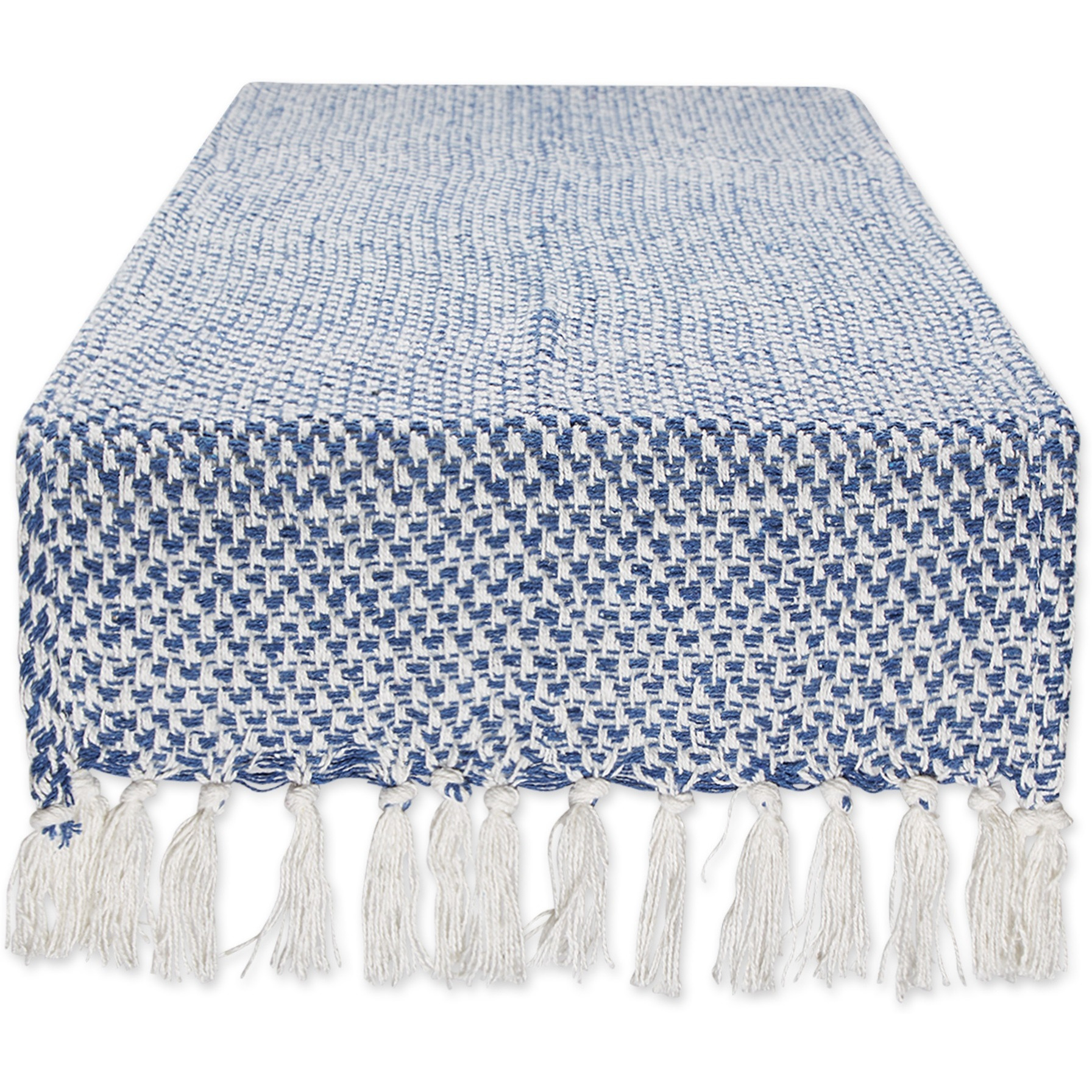 DII Nautical Blue Woven Table Runner 15x108