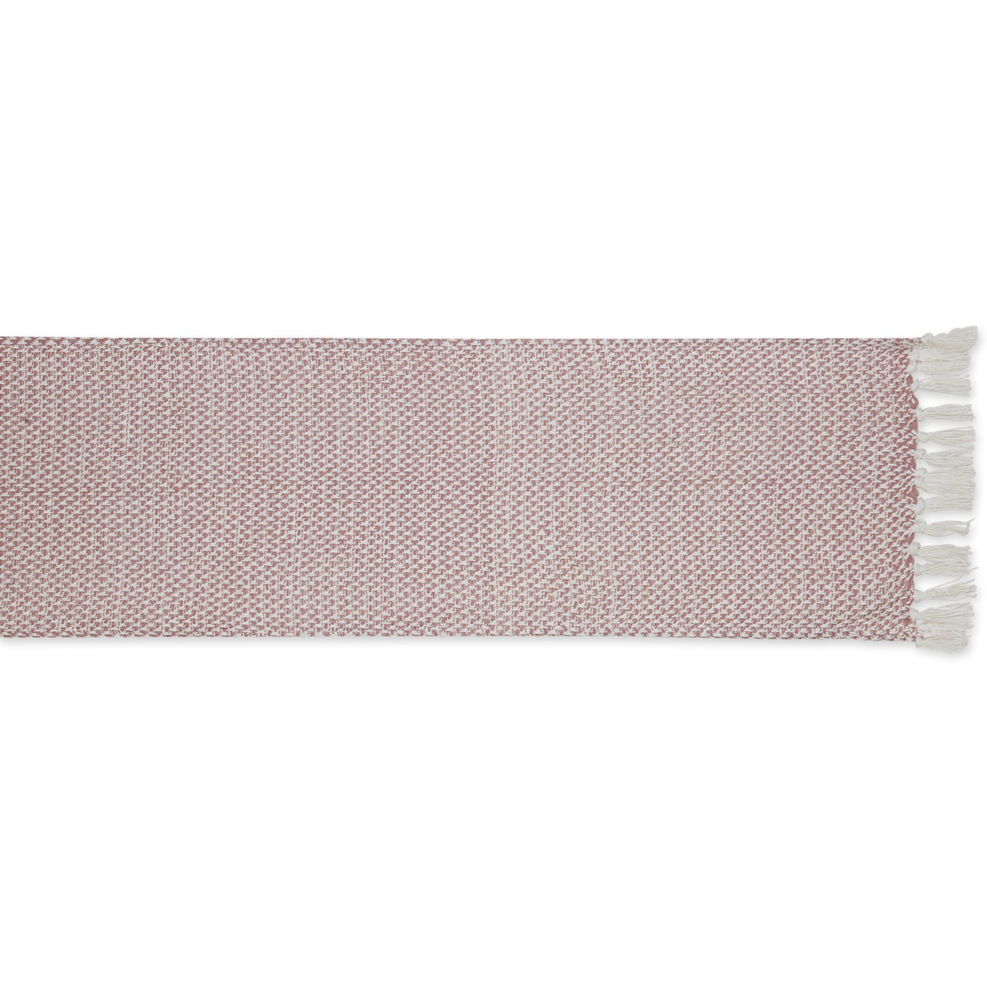 DII Pale Mauve Woven Table Runner 15x72