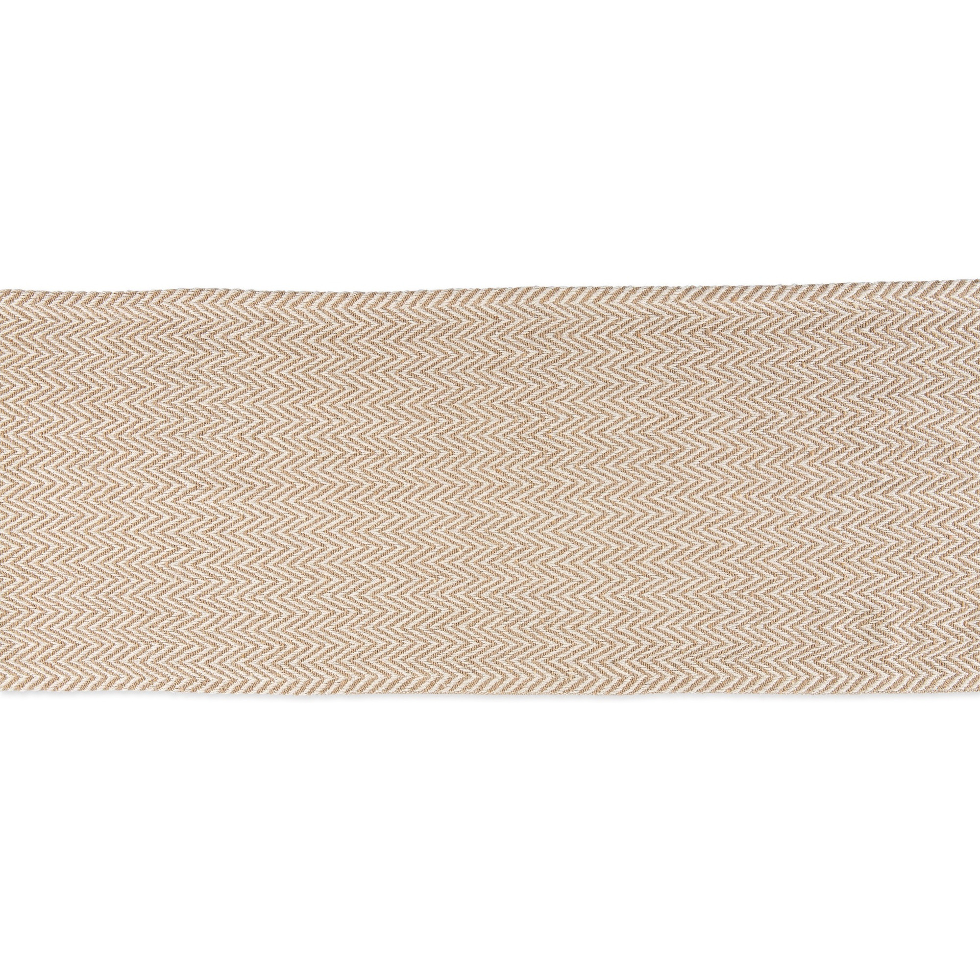 DII Stone Handloom Chevron Table Runner 15x108