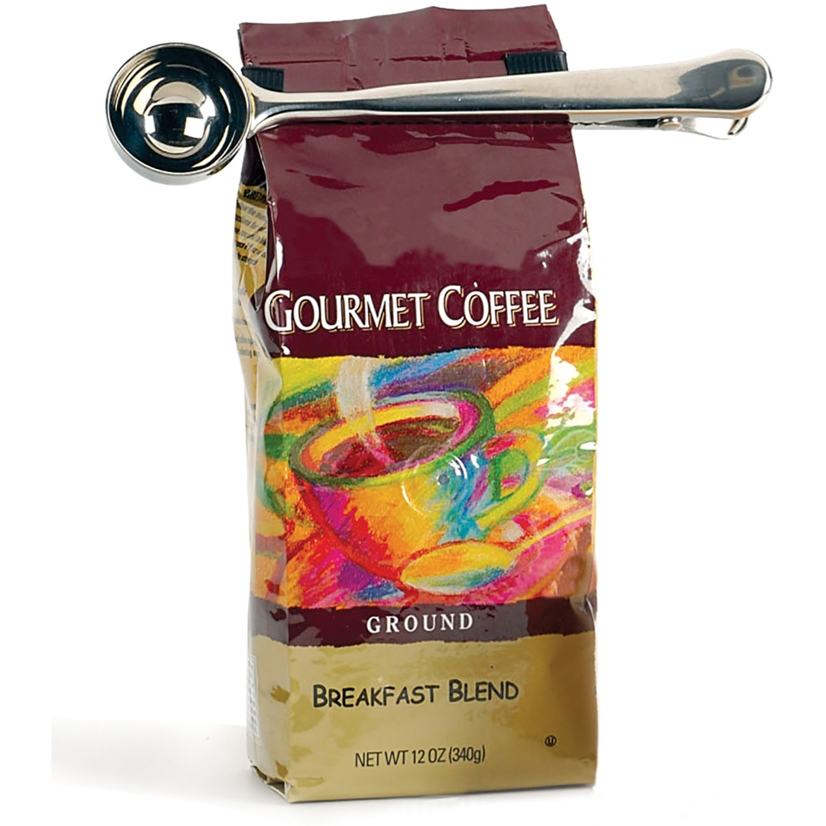 RSVP International Coffee Scoop 'N Clip