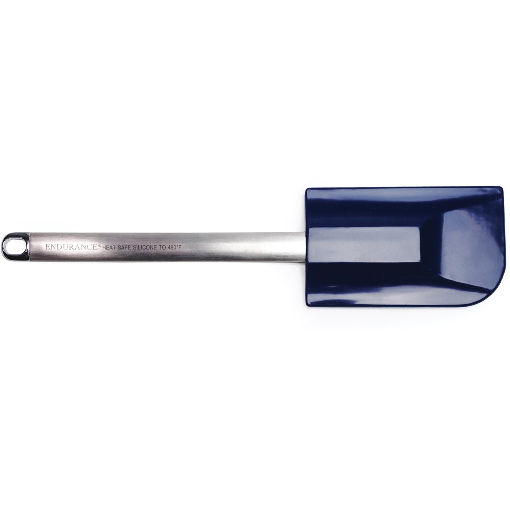 RSVP Intl Silicone Spatula, Large, Blue