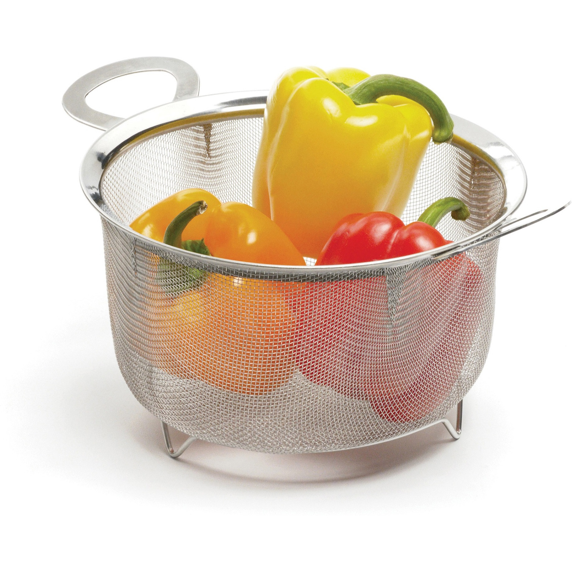 RSVP Intl Mesh Basket - Wide Rim