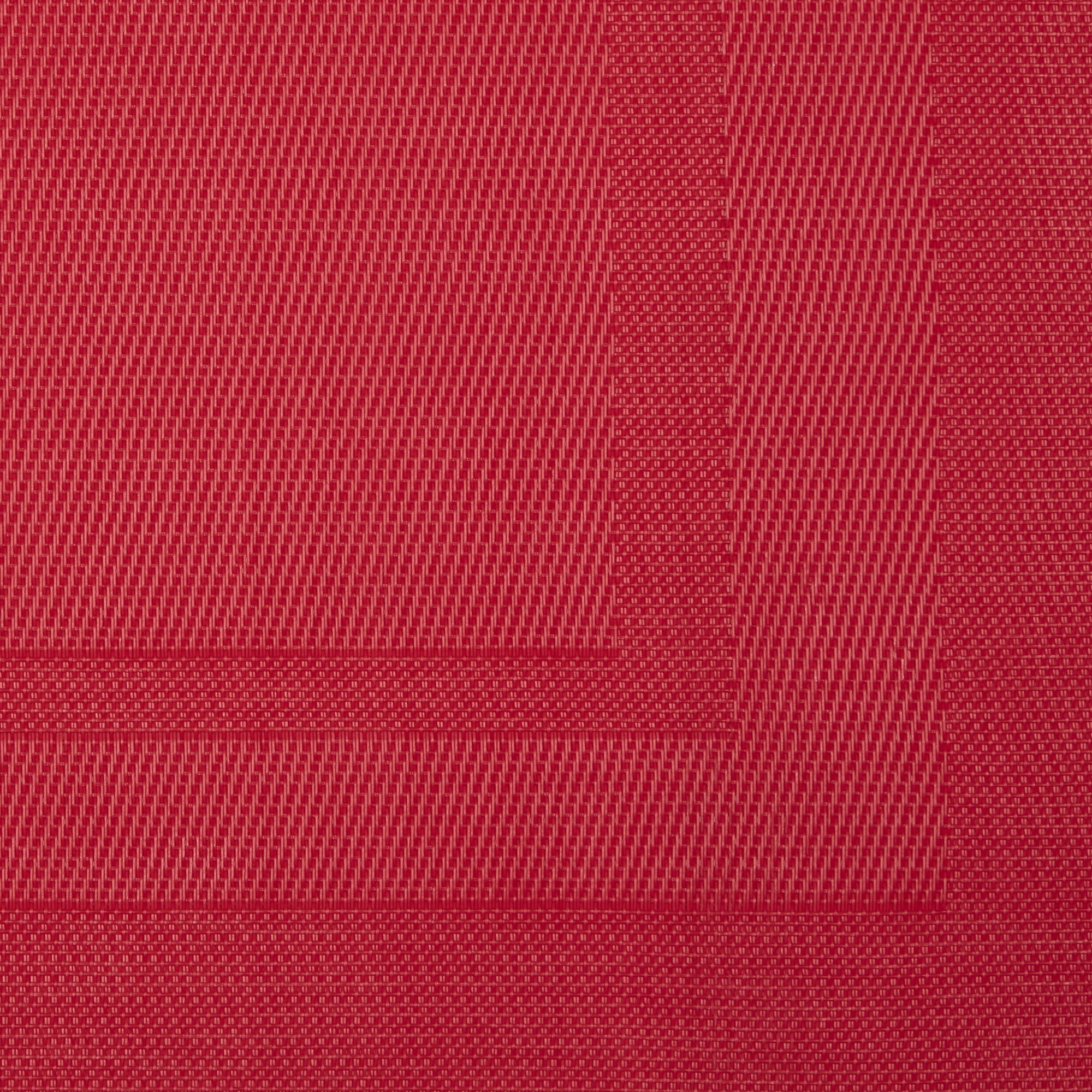 DII Tango Red PVC Doubleframe Table Runner 14x72