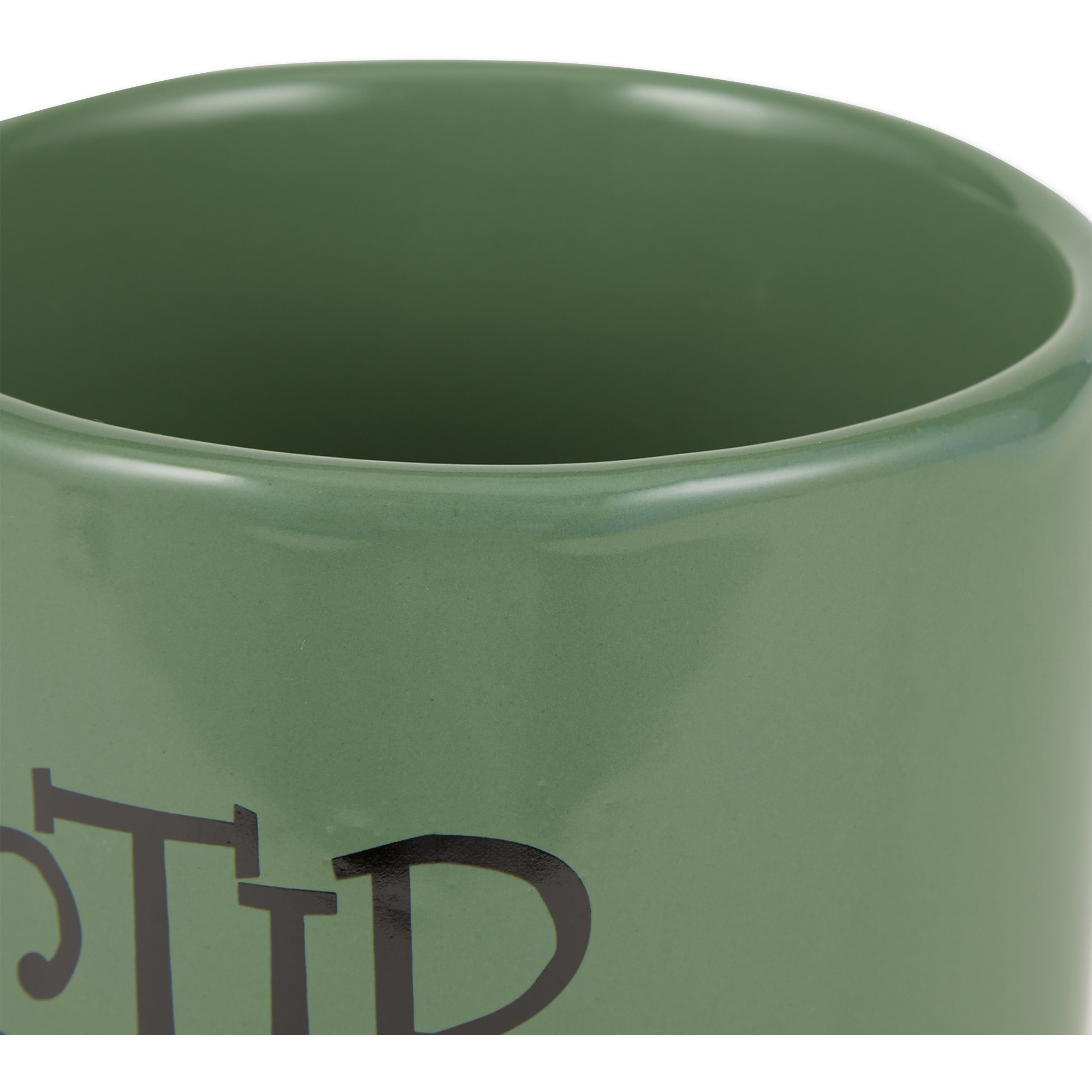 DII Artichoke Green Stir It Up Ceramic Utensil Holder