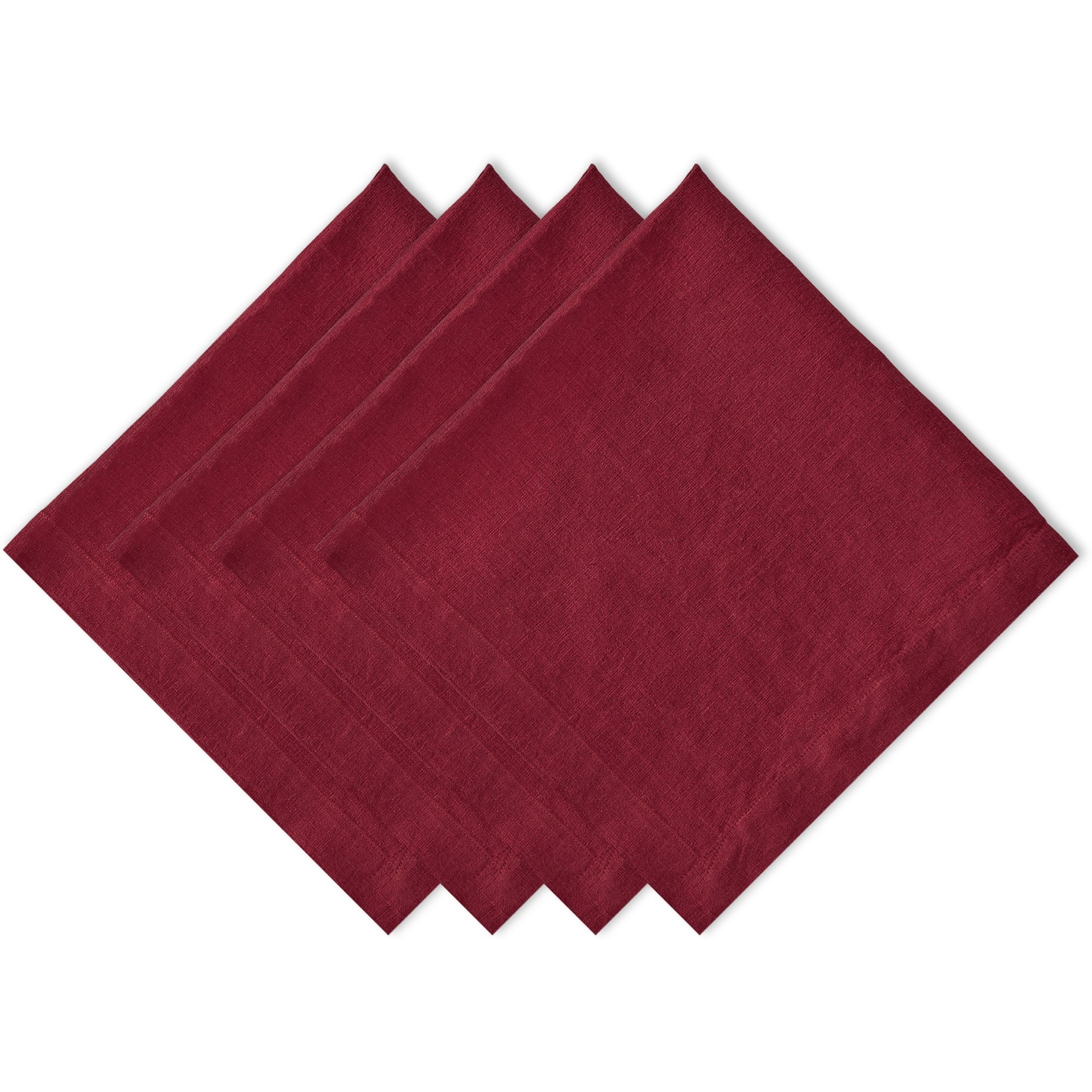 DII Cranberry Linen Napkin (Set of 4)